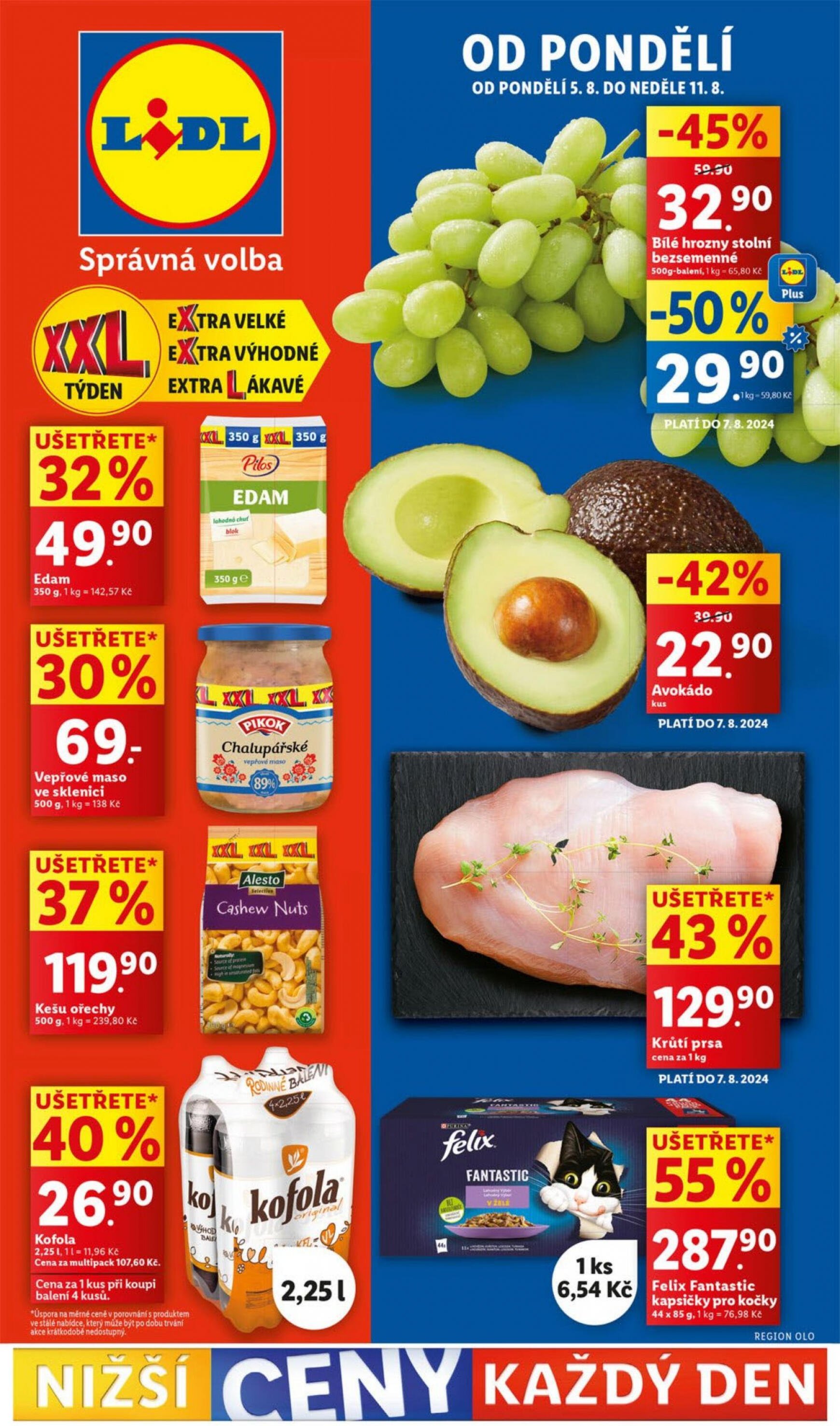 lidl - Leták Lidl od 05.08. do 11.08. - page: 1