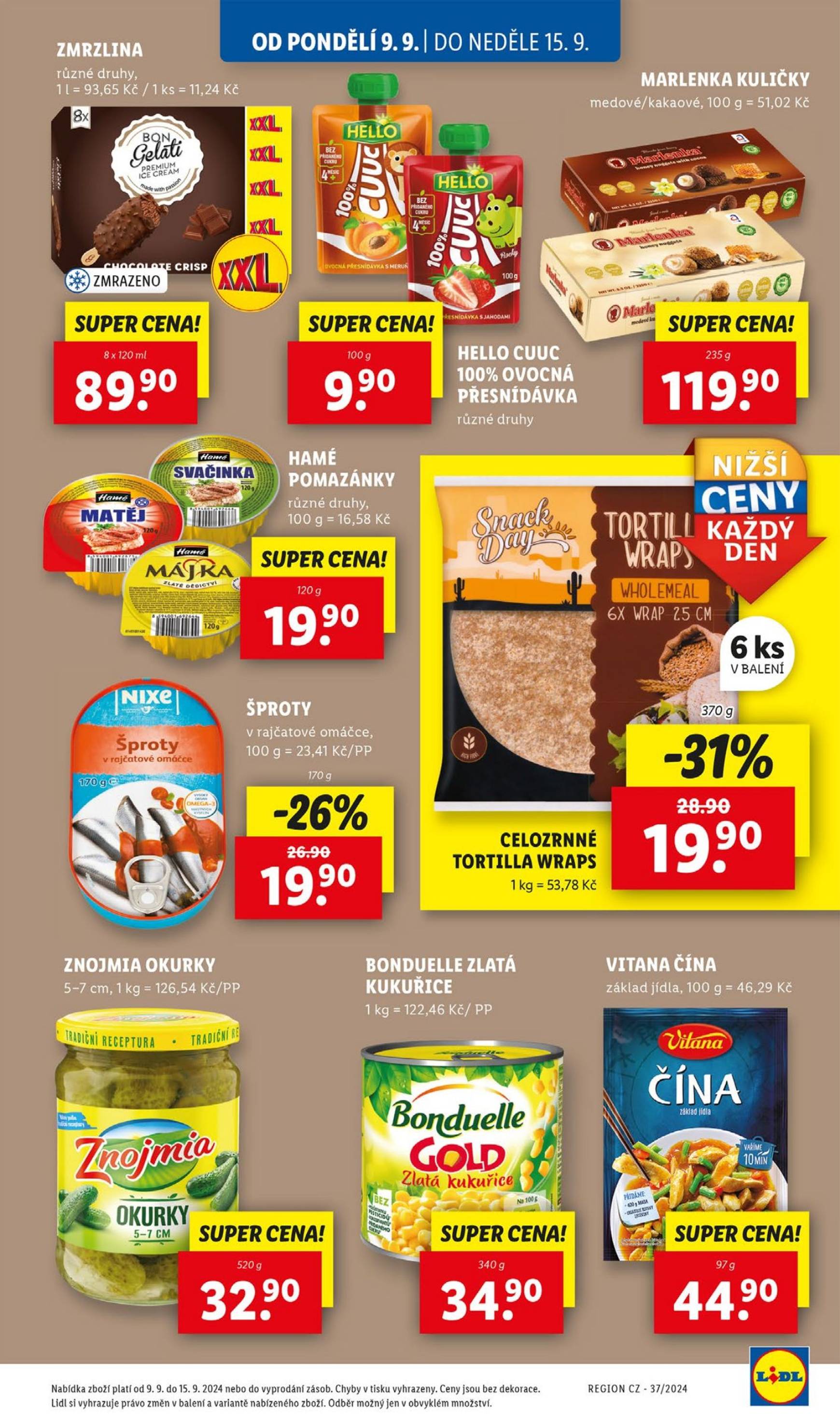 lidl - Leták Lidl od 09.09. do 15.09. - page: 25