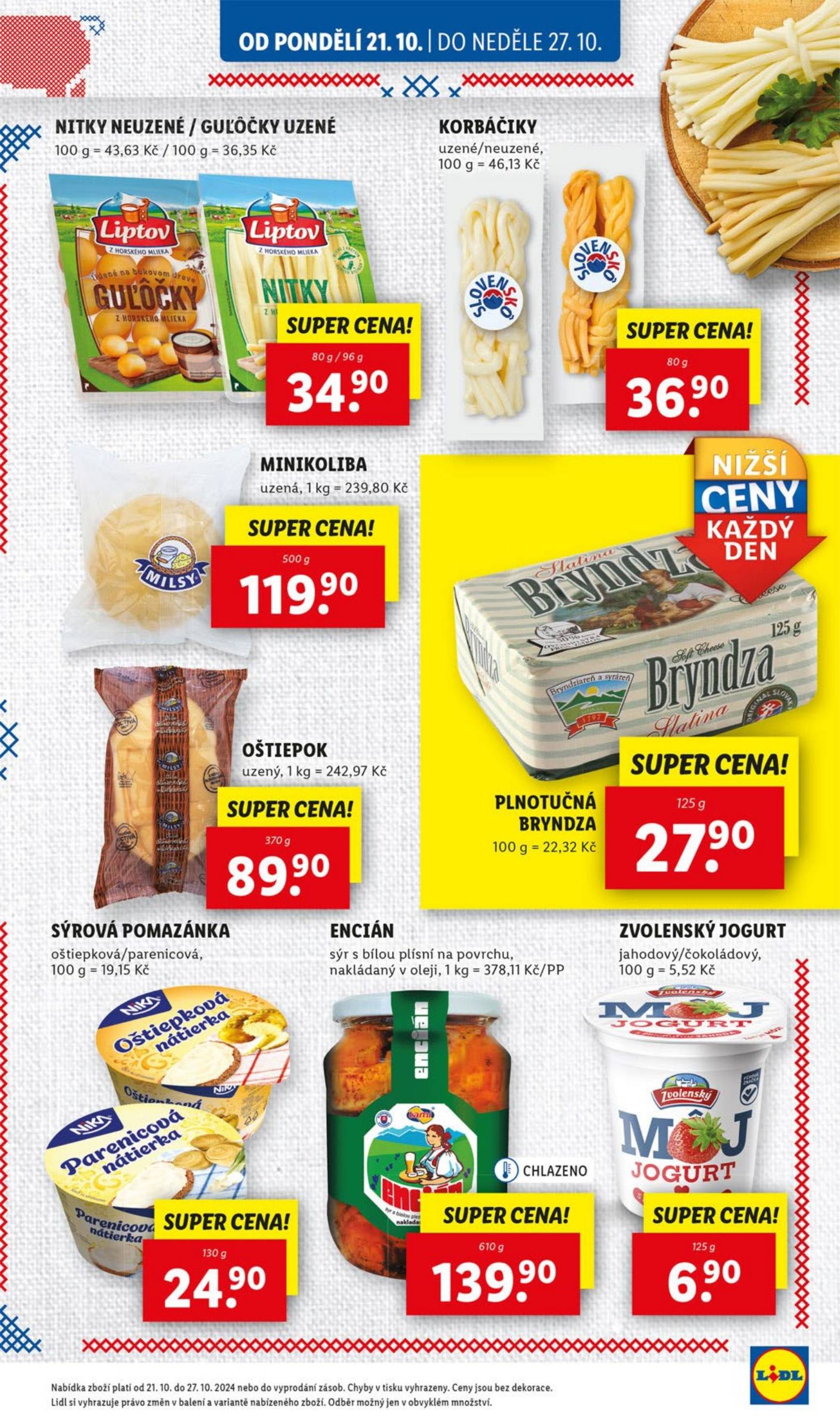 lidl - Leták Lidl od 21.10. do 27.10. - page: 23