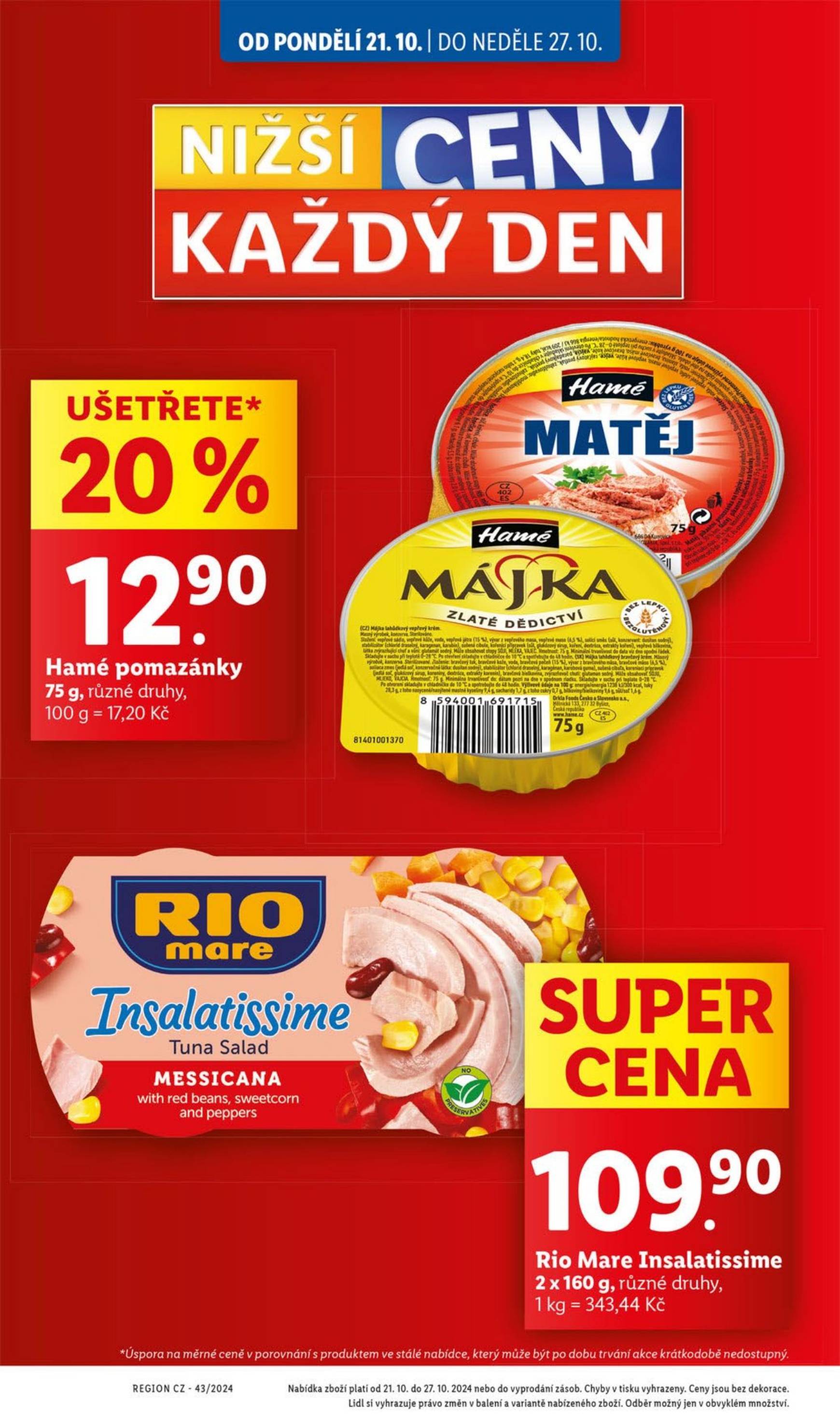 lidl - Leták Lidl od 21.10. do 27.10. - page: 9