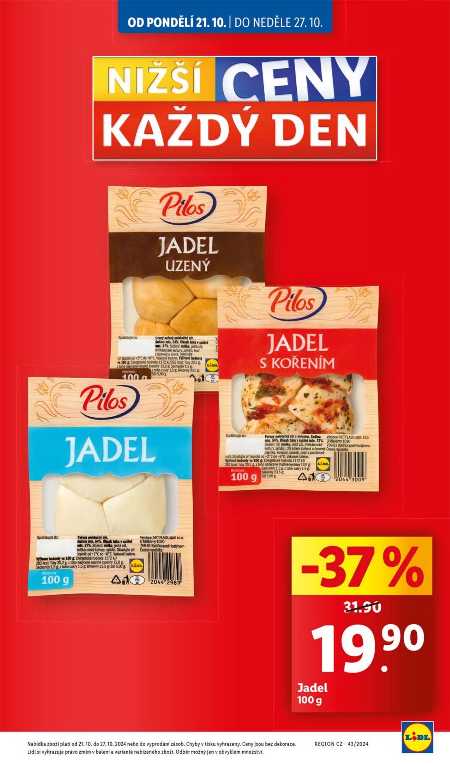 lidl - Leták Lidl od 21.10. do 27.10. - page: 4