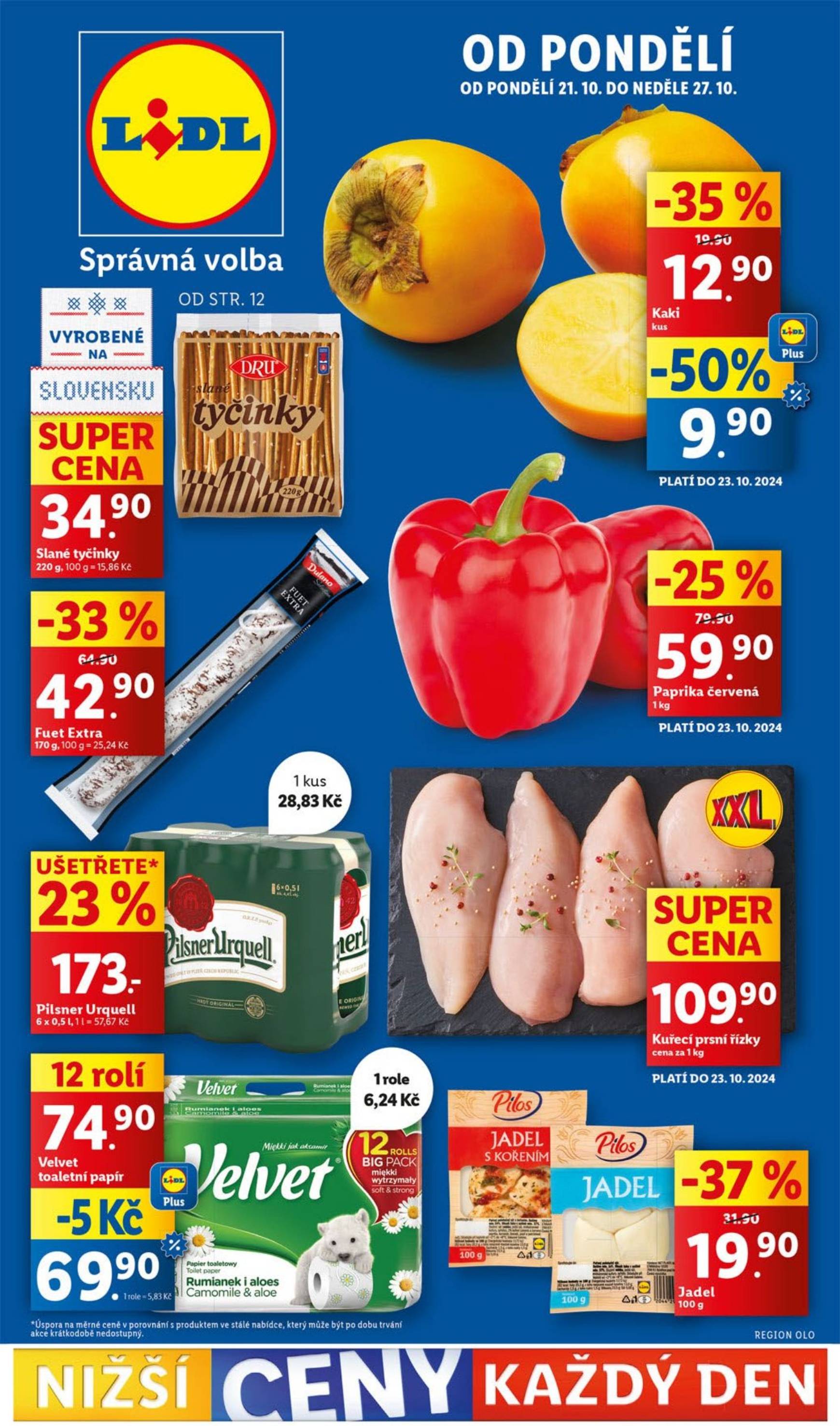 lidl - Leták Lidl od 21.10. do 27.10.