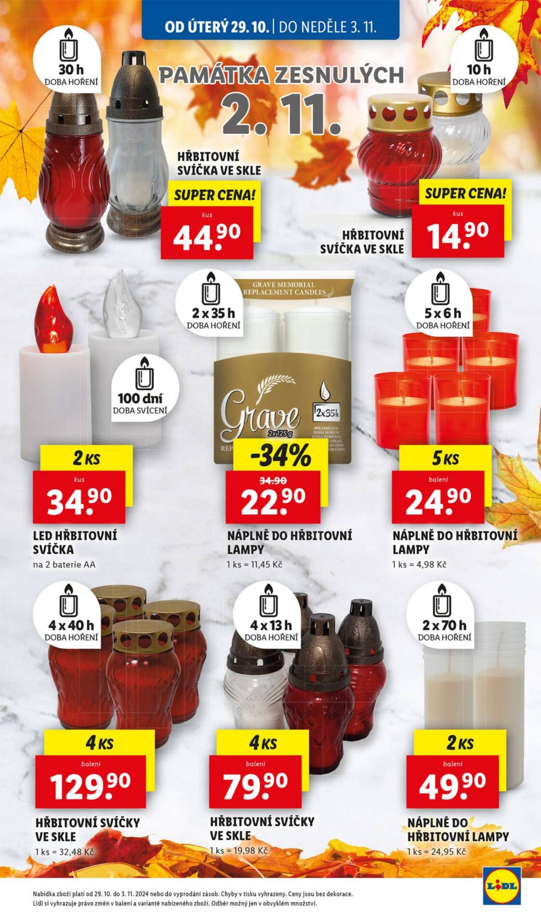 lidl - Leták Lidl od 29.10. do 03.11. - page: 5