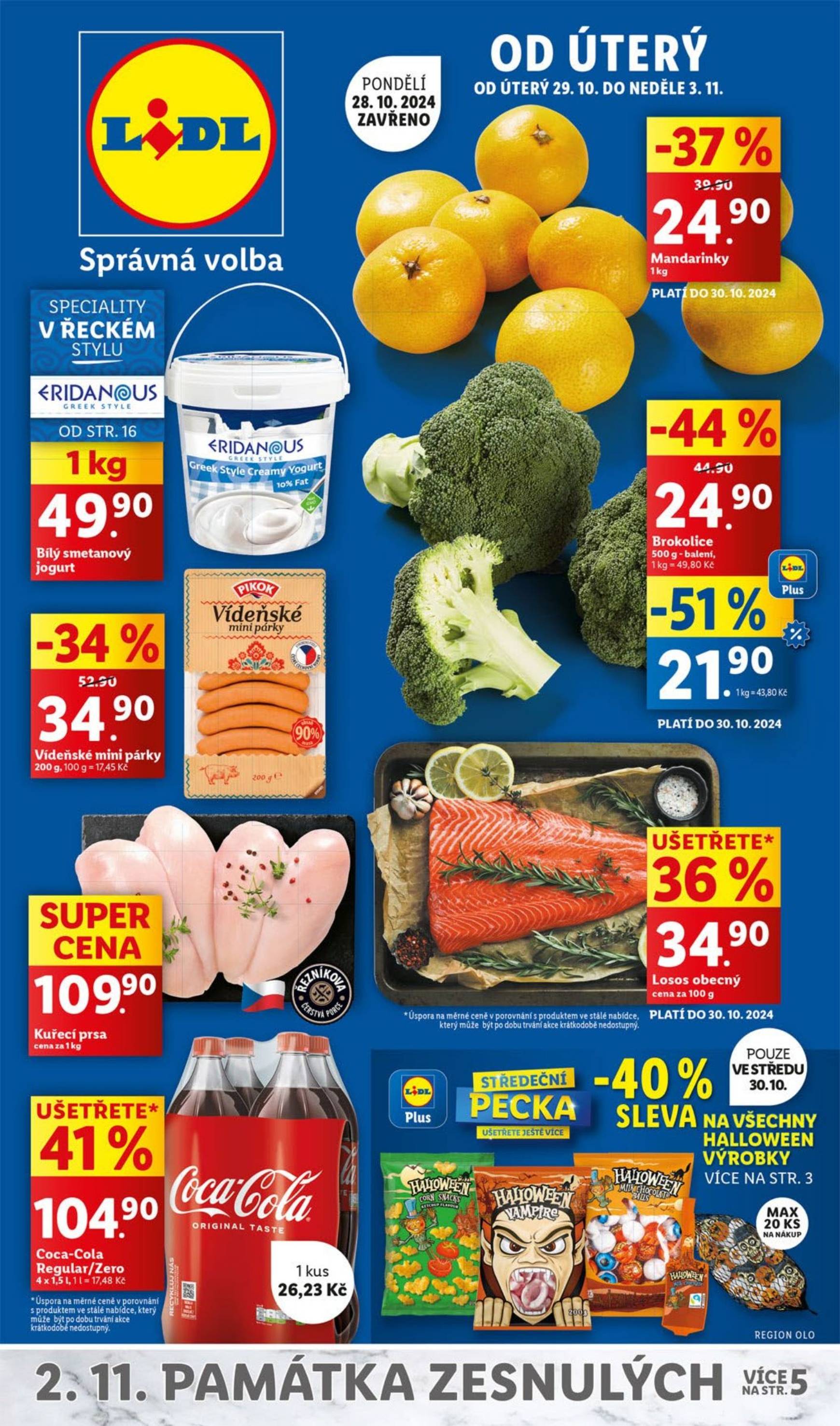 lidl - Leták Lidl od 29.10. do 03.11. - page: 1