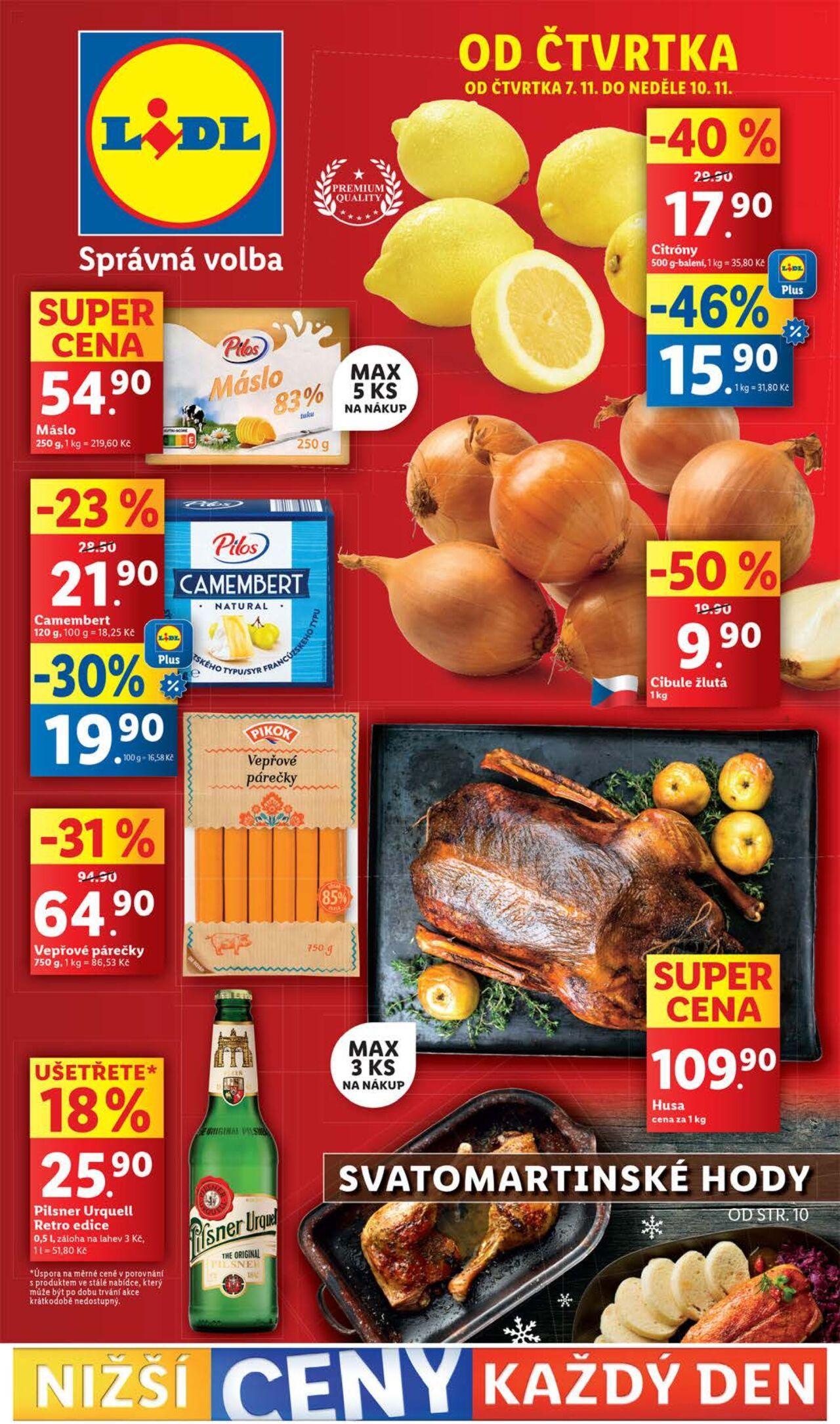 lidl - LIDL leták 07.11.2024 - 10.11.2024