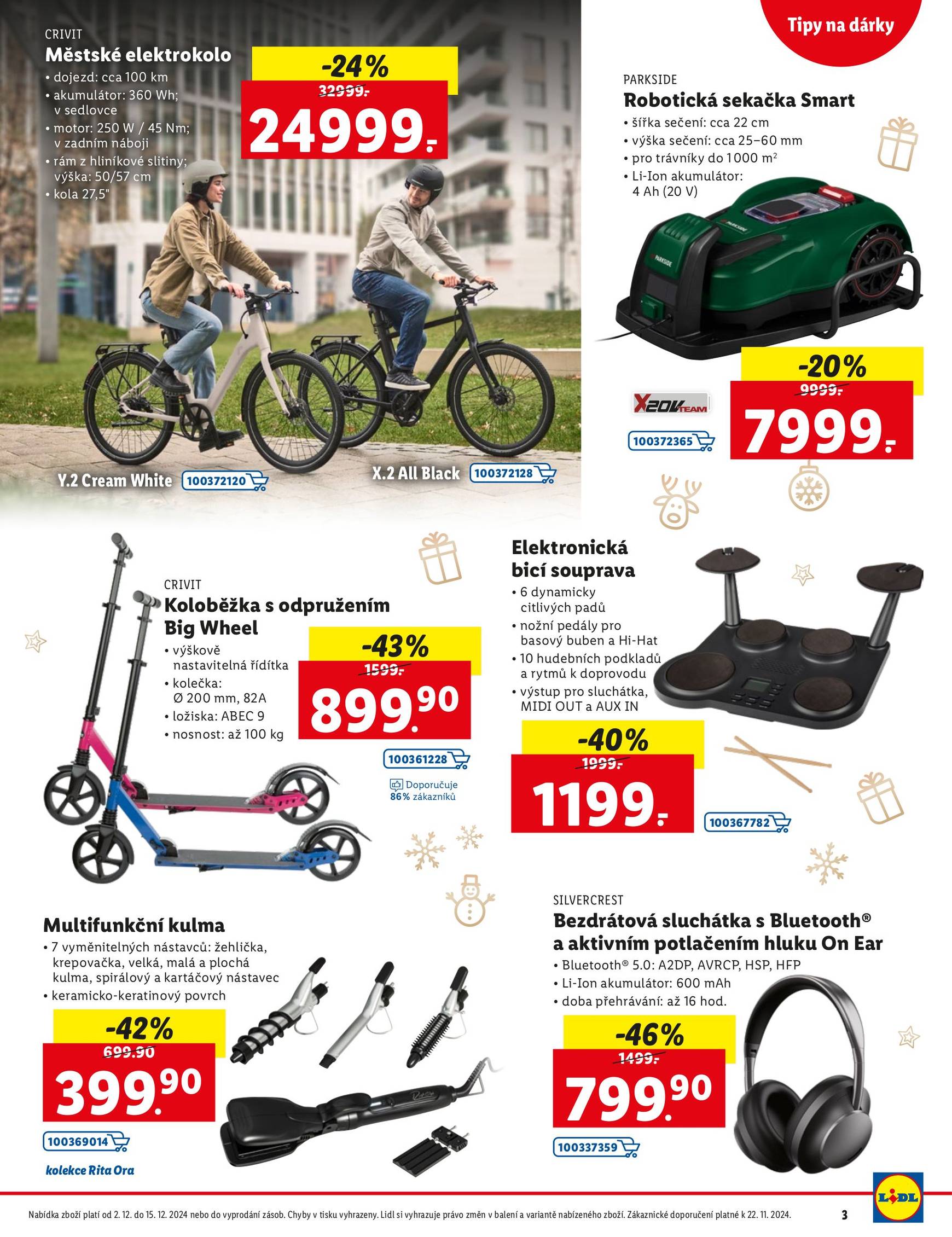 lidl - Leták Lidl-shop.cz od 02.12. do 15.12. - page: 3