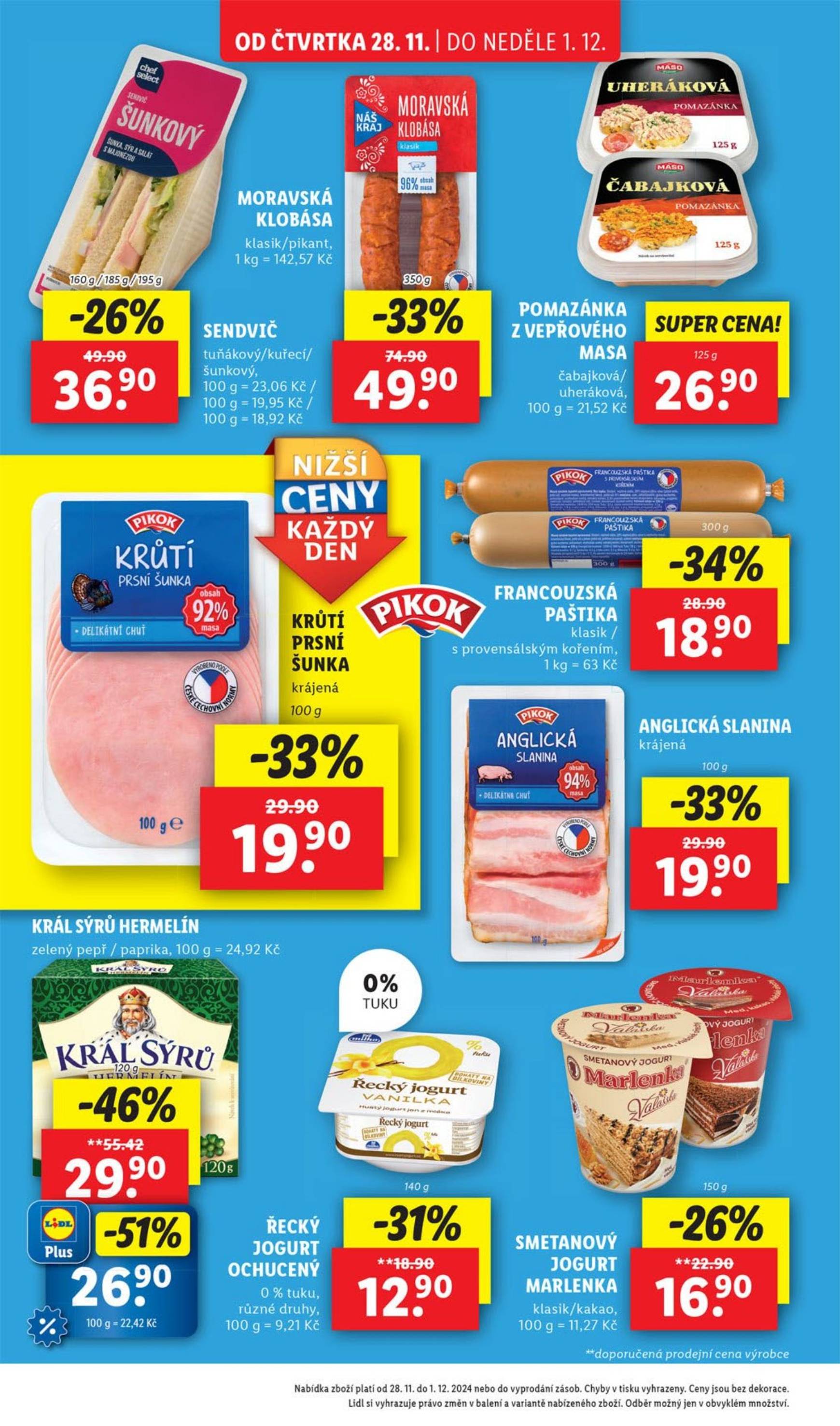 lidl - Leták Lidl od 28.11. do 01.12. - page: 28