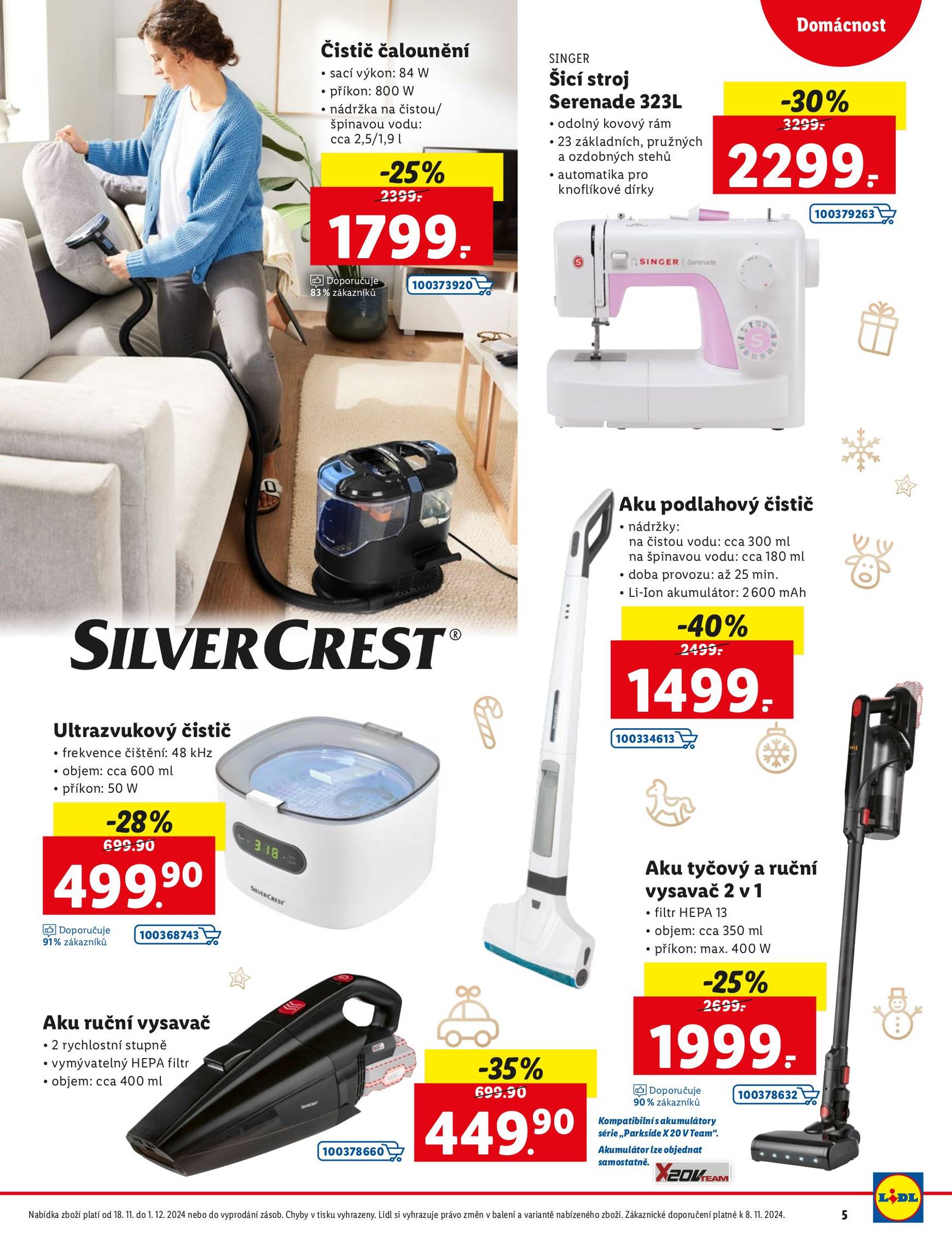 lidl - Leták Lidl-shop.cz od 18.11. do 01.12. - page: 5