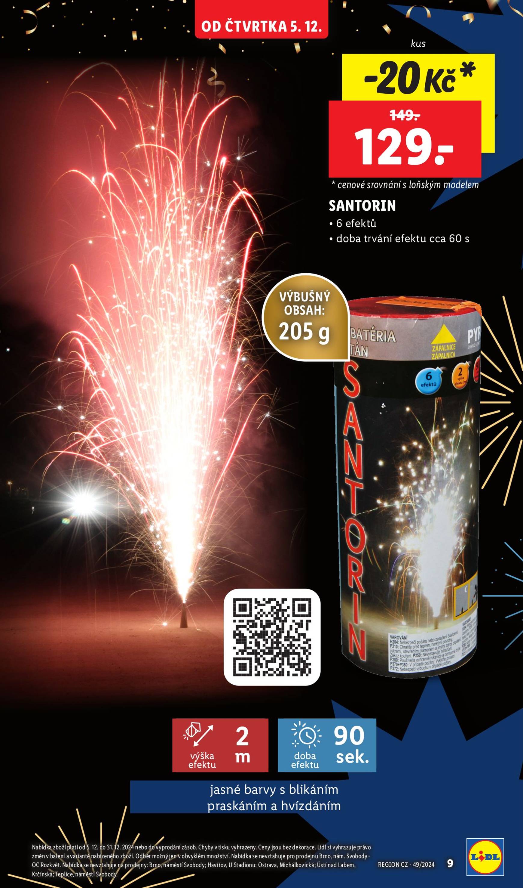 lidl - Leták Lidl - Nabídka zábavní pyrotechniky od 05.12. do 31.12. - page: 9