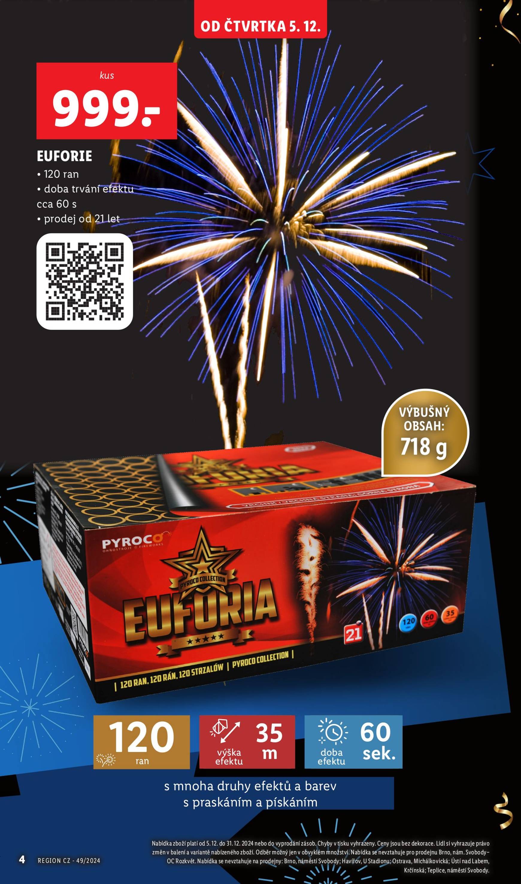 lidl - Leták Lidl - Nabídka zábavní pyrotechniky od 05.12. do 31.12. - page: 4