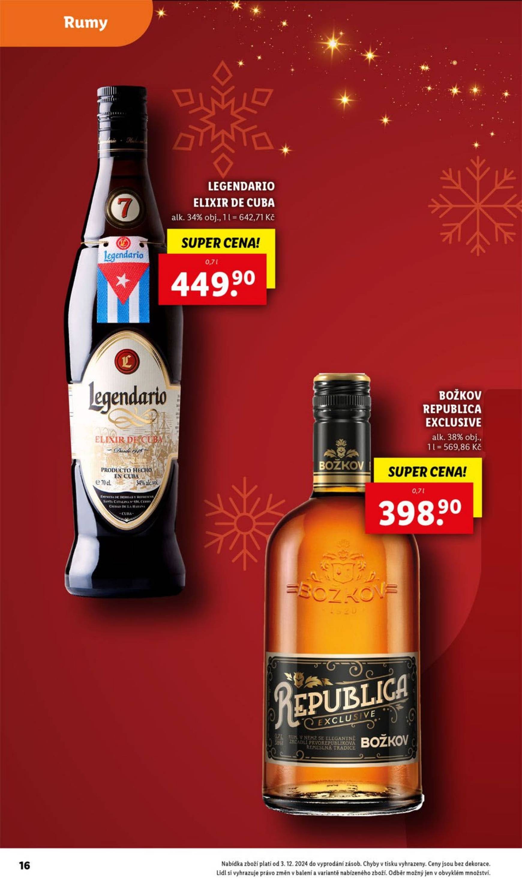 lidl - Leták Lidl - Speciální nápoje od 03.12. do 31.12. - page: 16