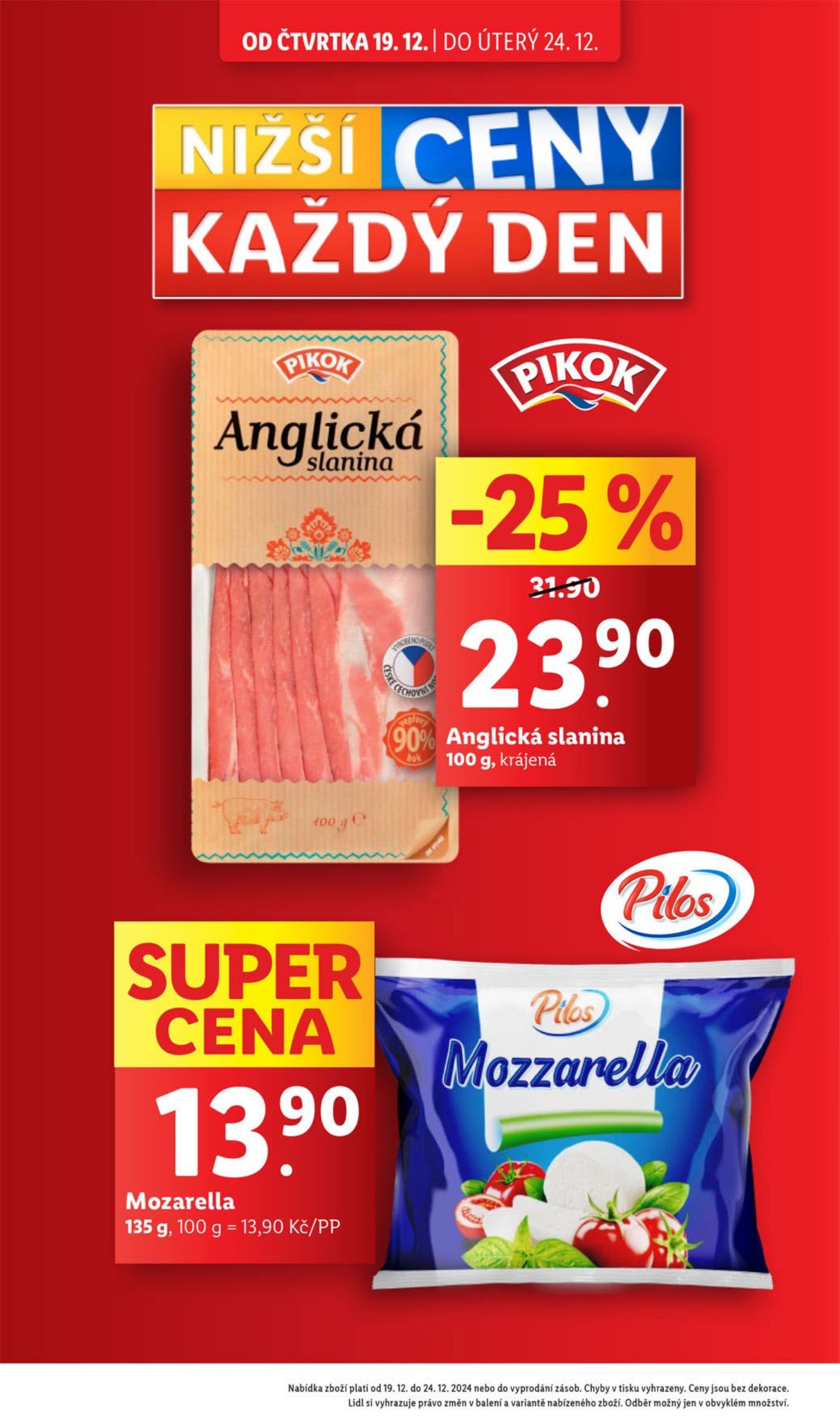 lidl - Leták Lidl od 19.12. do 24.12. - page: 4