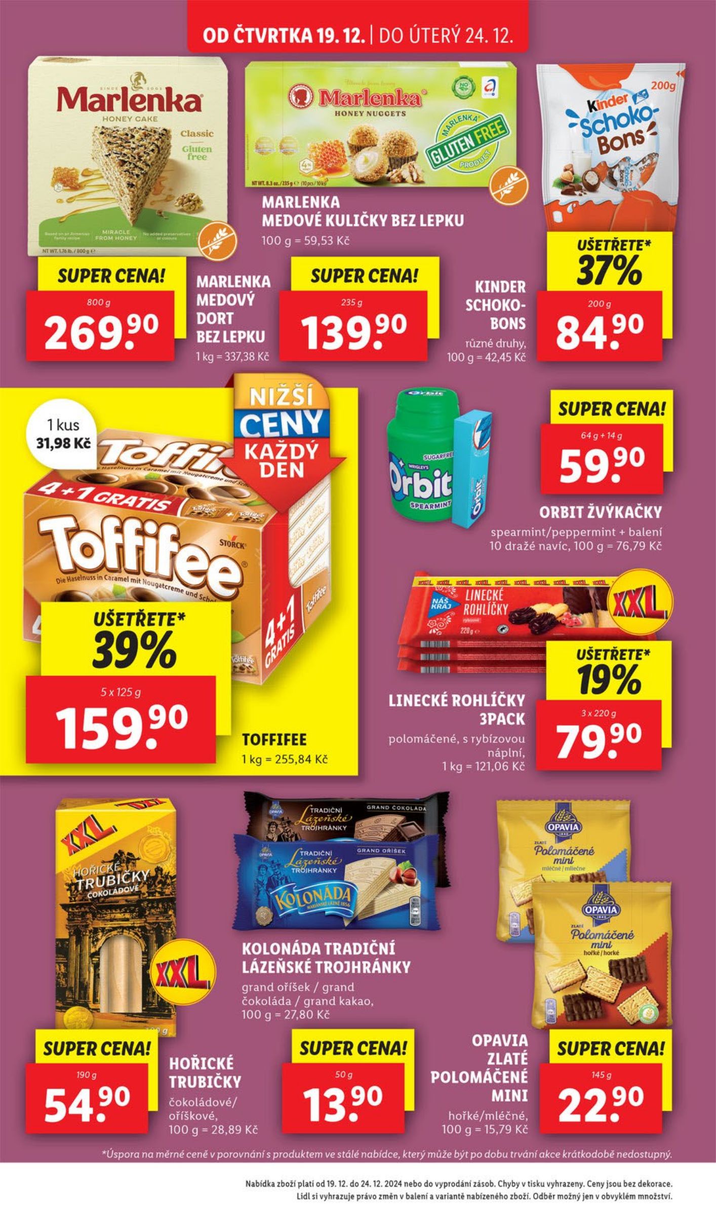 lidl - Leták Lidl od 19.12. do 24.12. - page: 26