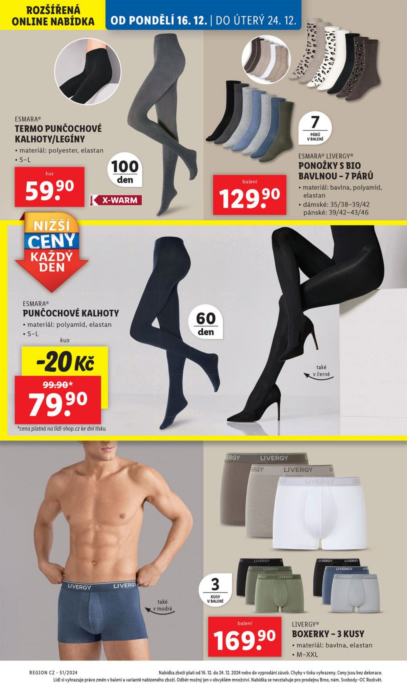 lidl - Leták Lidl od 16.12. do 24.12. - page: 50