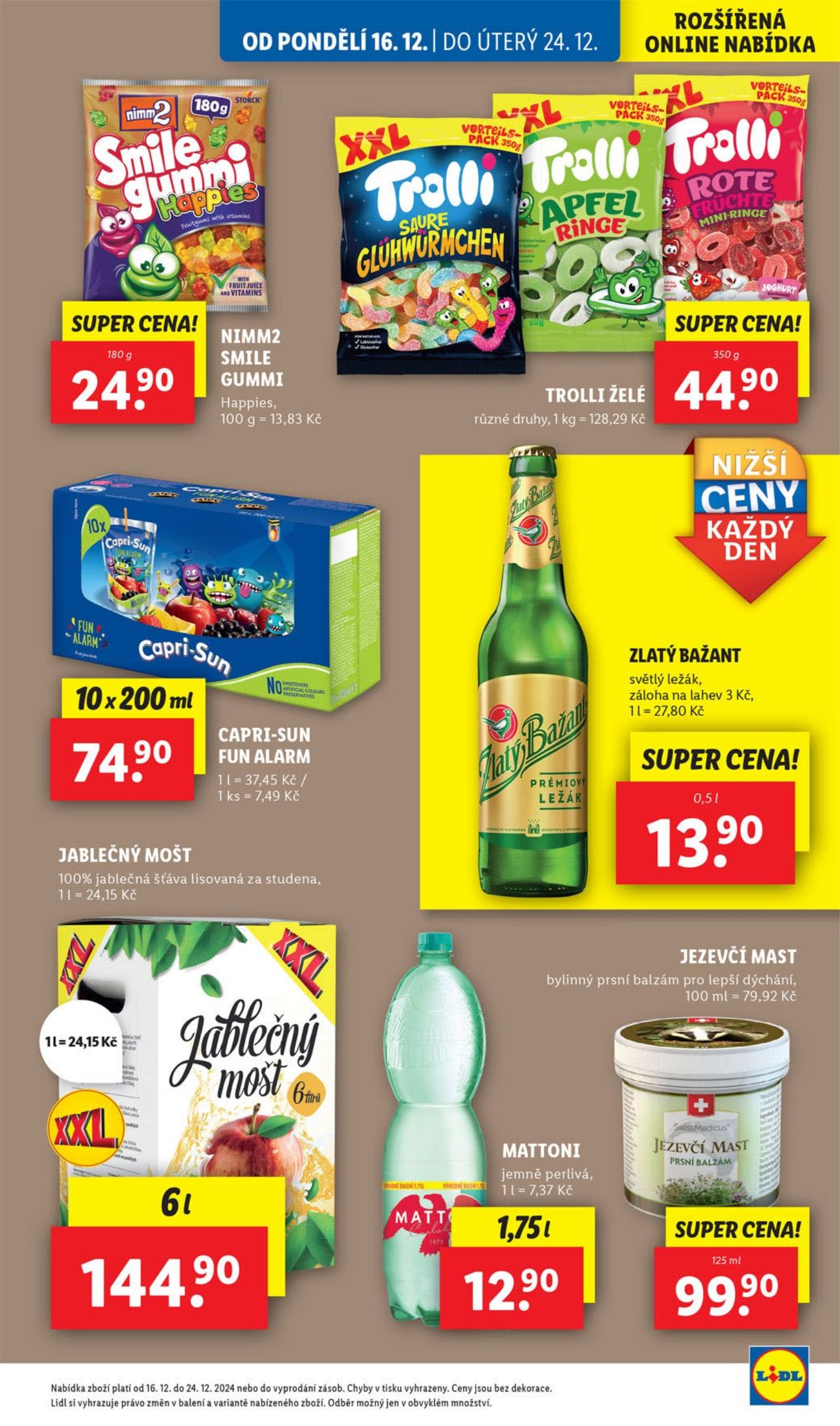 lidl - Leták Lidl od 16.12. do 24.12. - page: 35