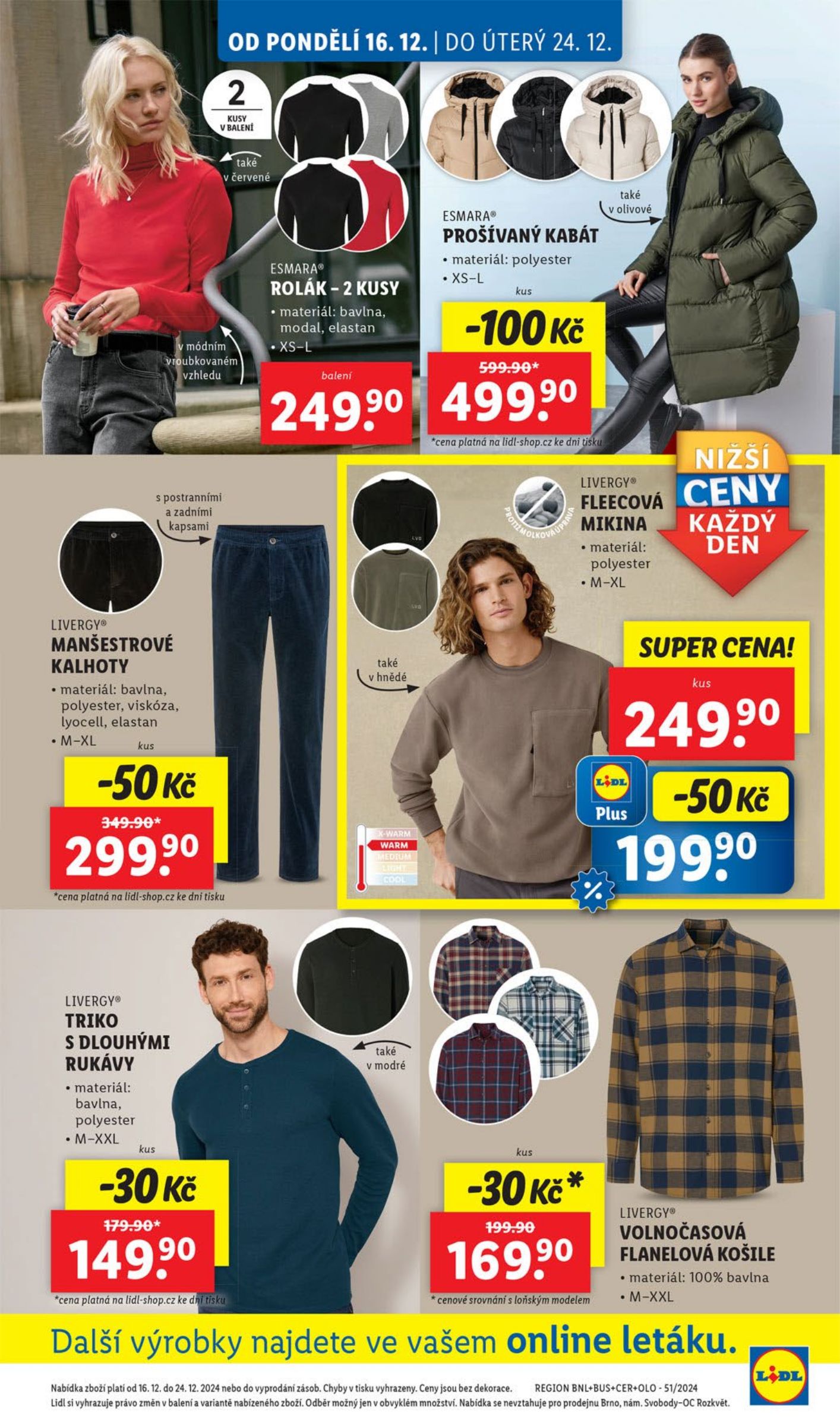 lidl - Leták Lidl od 16.12. do 24.12. - page: 49