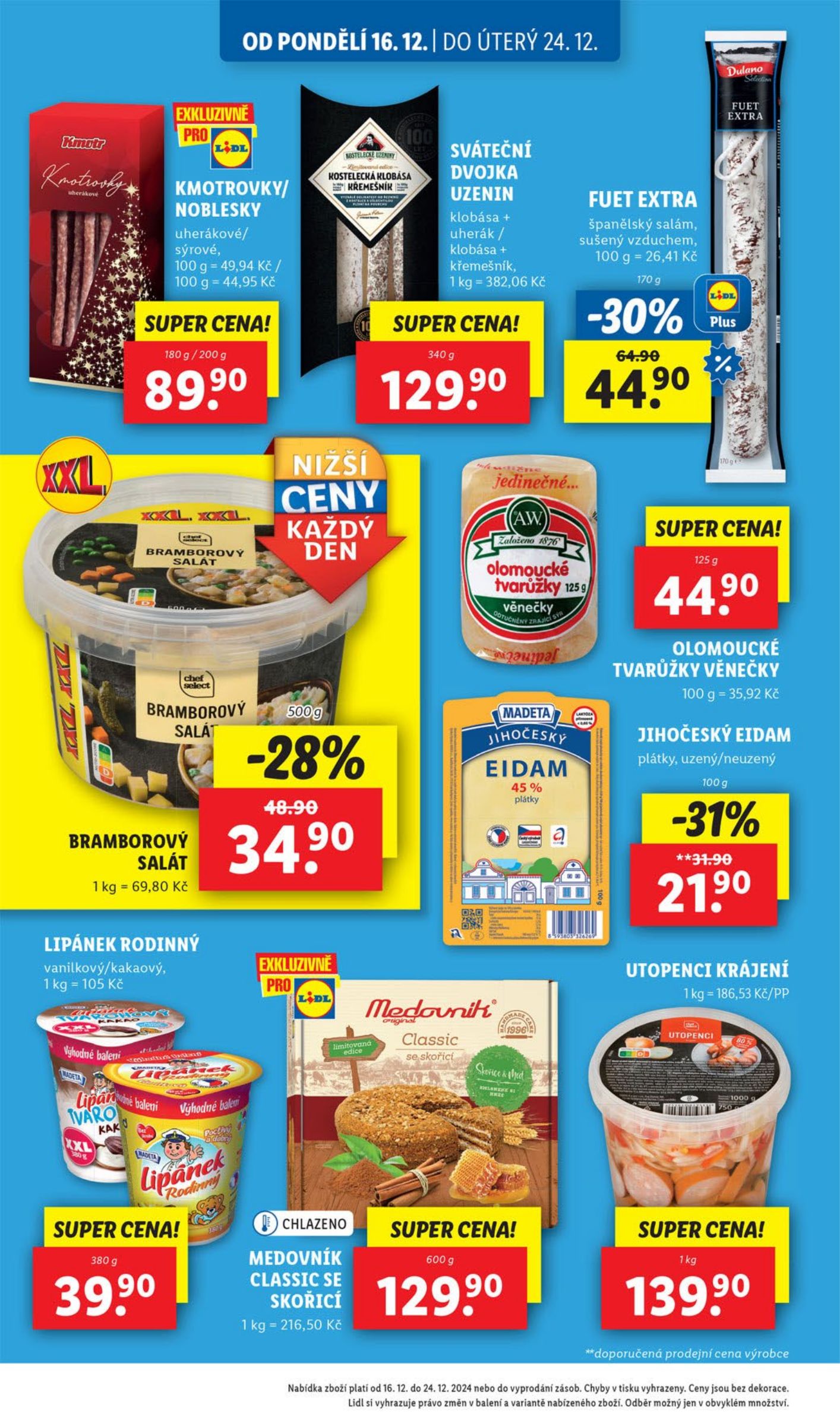 lidl - Leták Lidl od 16.12. do 24.12. - page: 30