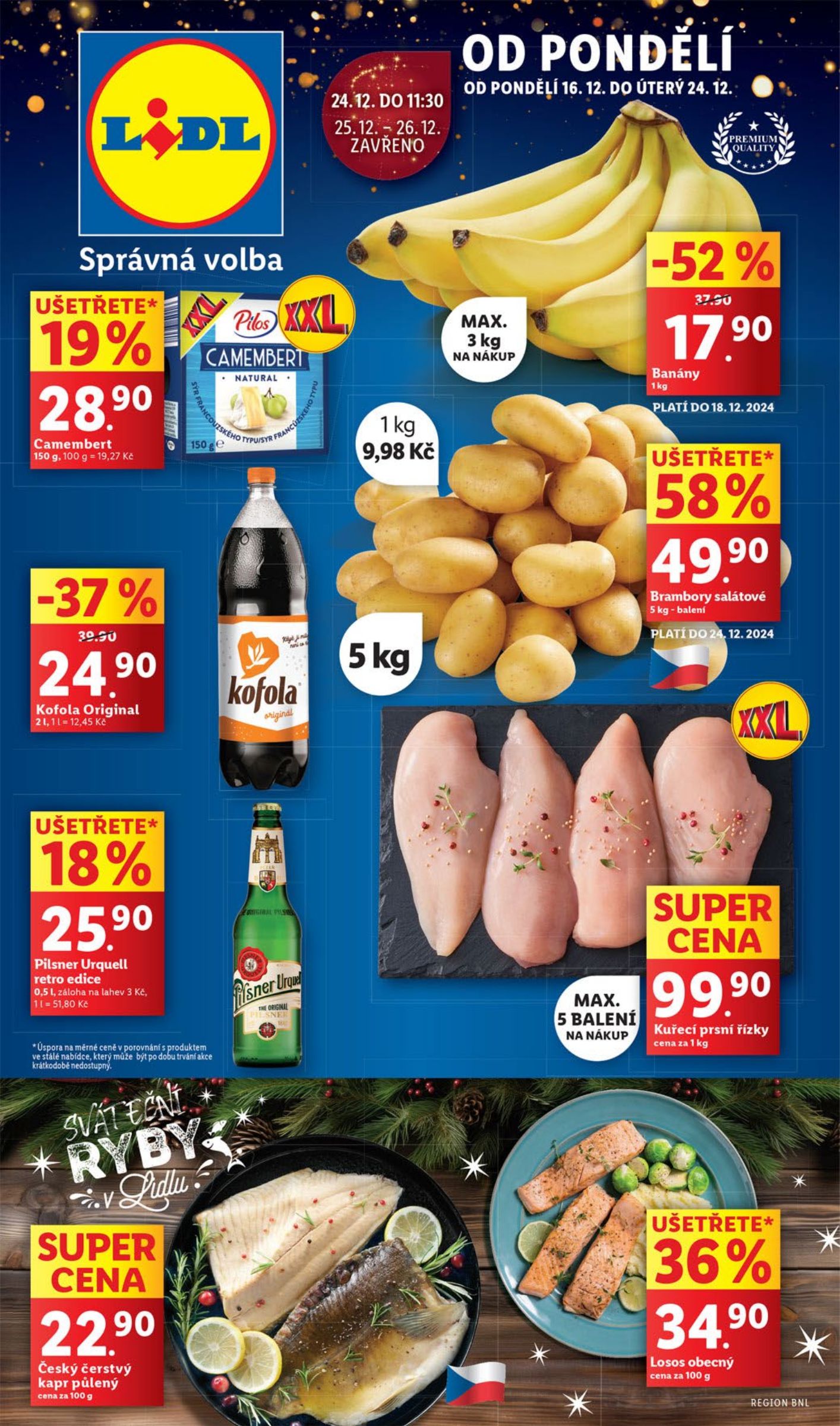 lidl - Leták Lidl od 16.12. do 24.12.