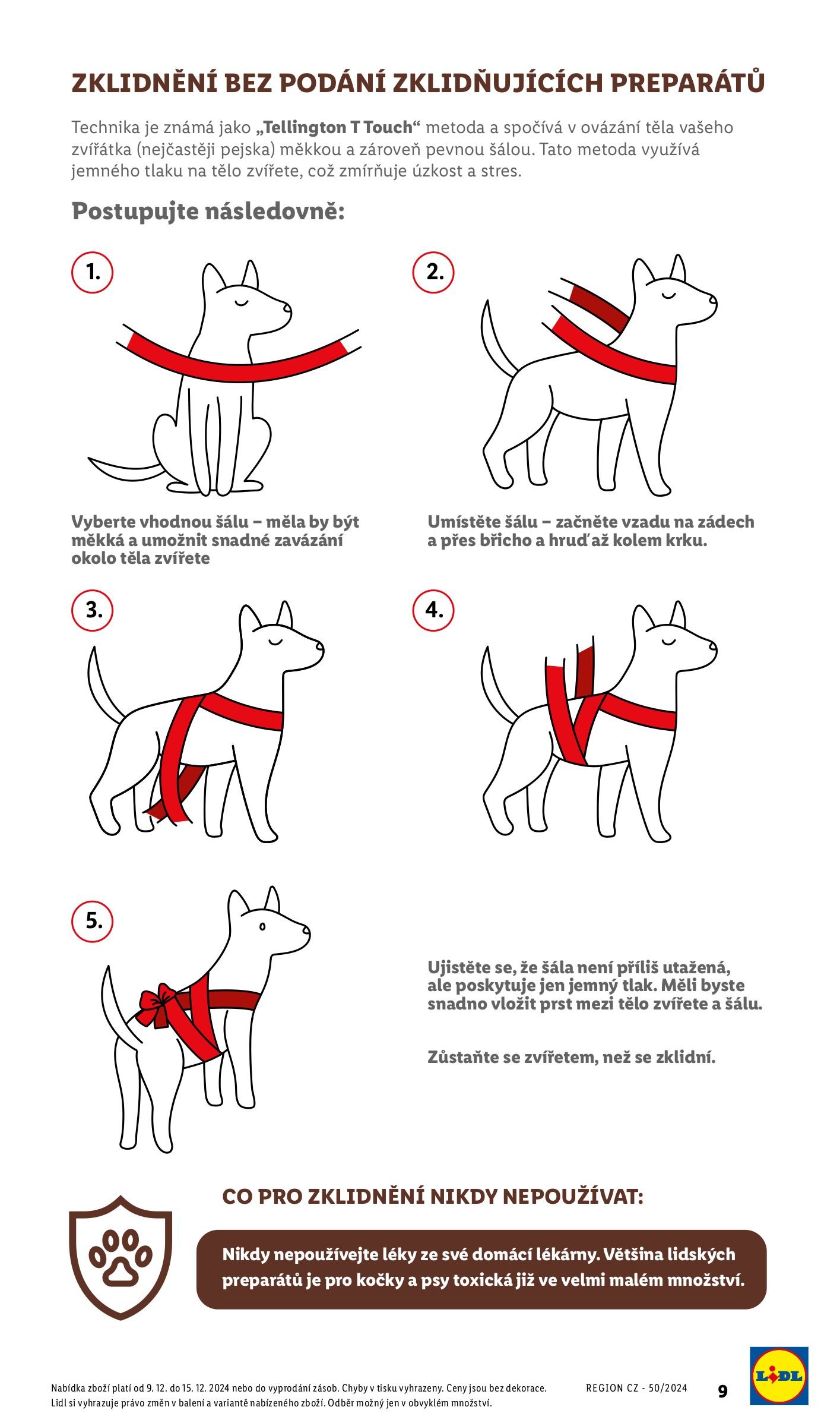 lidl - Leták Lidl - Vše pro vaše psí a kočičí mazlíčky od 01.12. do 31.12. - page: 9