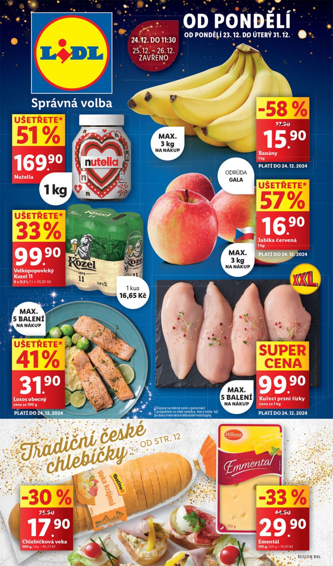 lidl - Leták Lidl od 23.12. do 31.12.