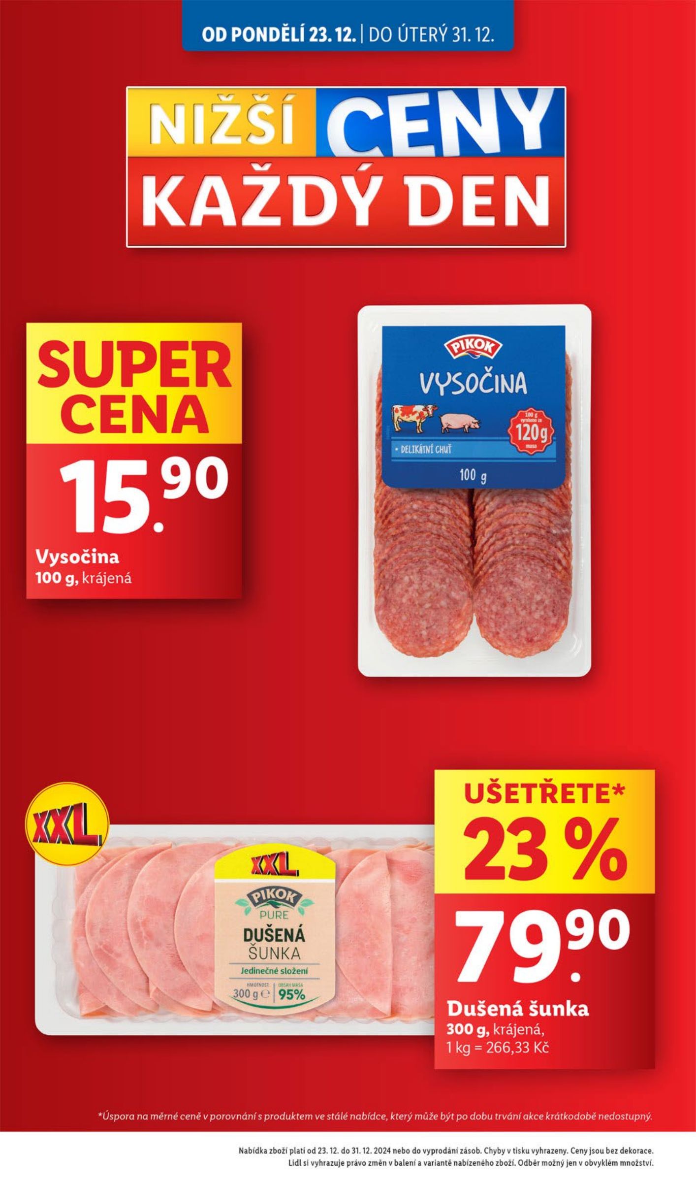 lidl - Leták Lidl od 23.12. do 31.12. - page: 4