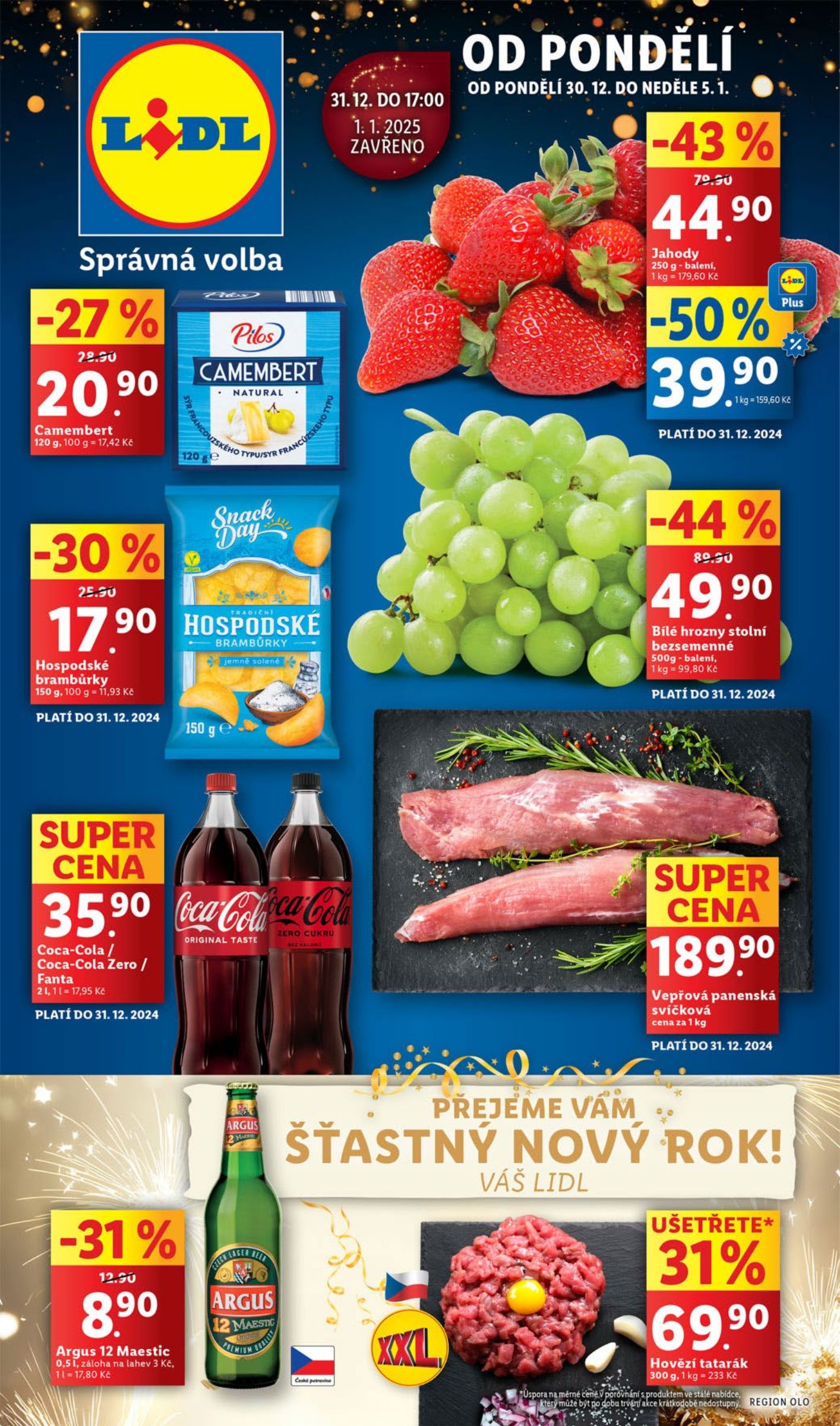 lidl - Leták Lidl od 30.12. do 05.01.