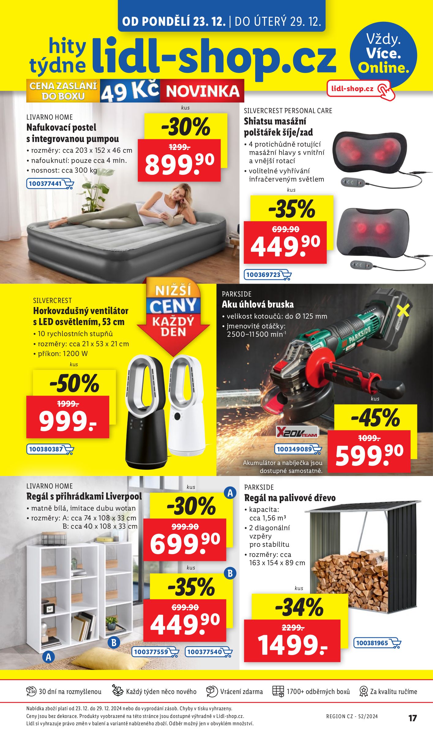 lidl - Leták Lidl-shop.cz od 23.12. do 29.12.