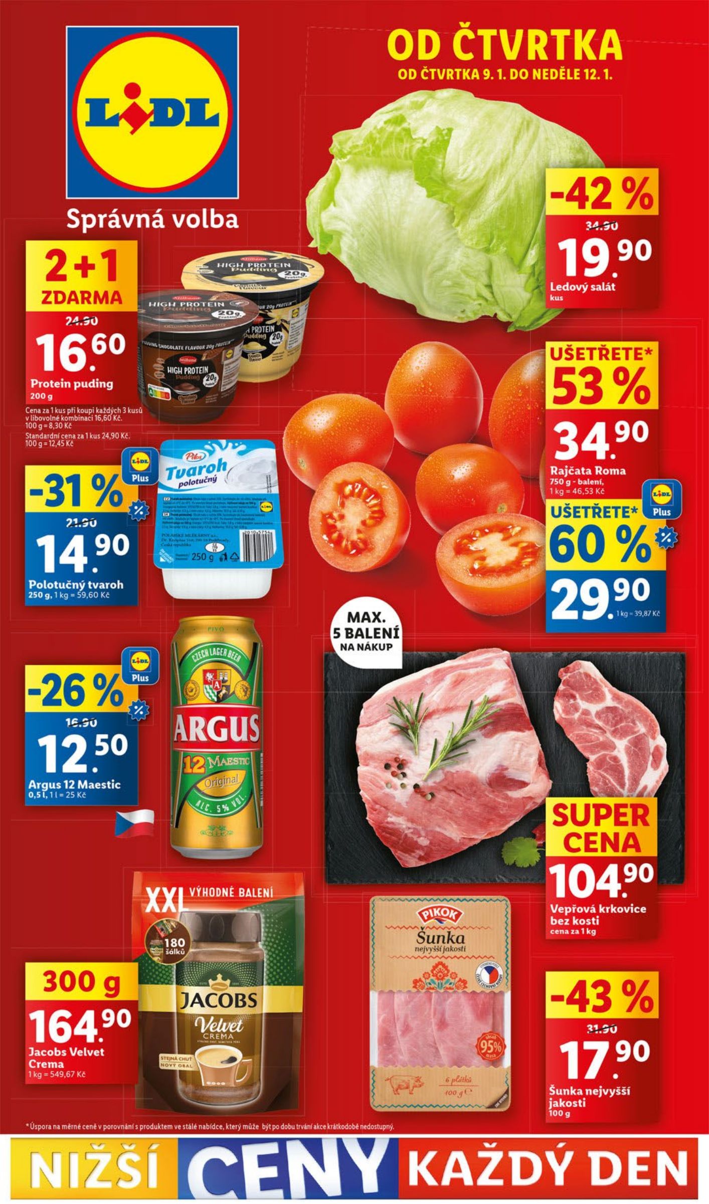 lidl - Leták Lidl od 09.01. do 12.01.