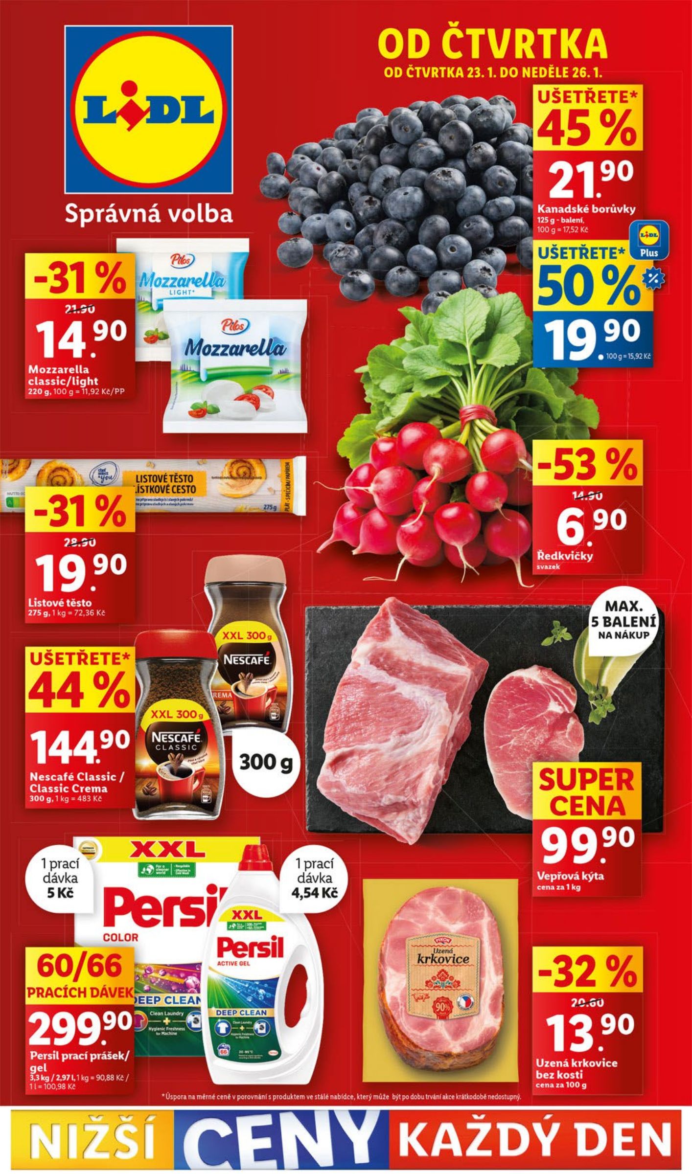 lidl - Leták Lidl od 23.01. do 26.01.