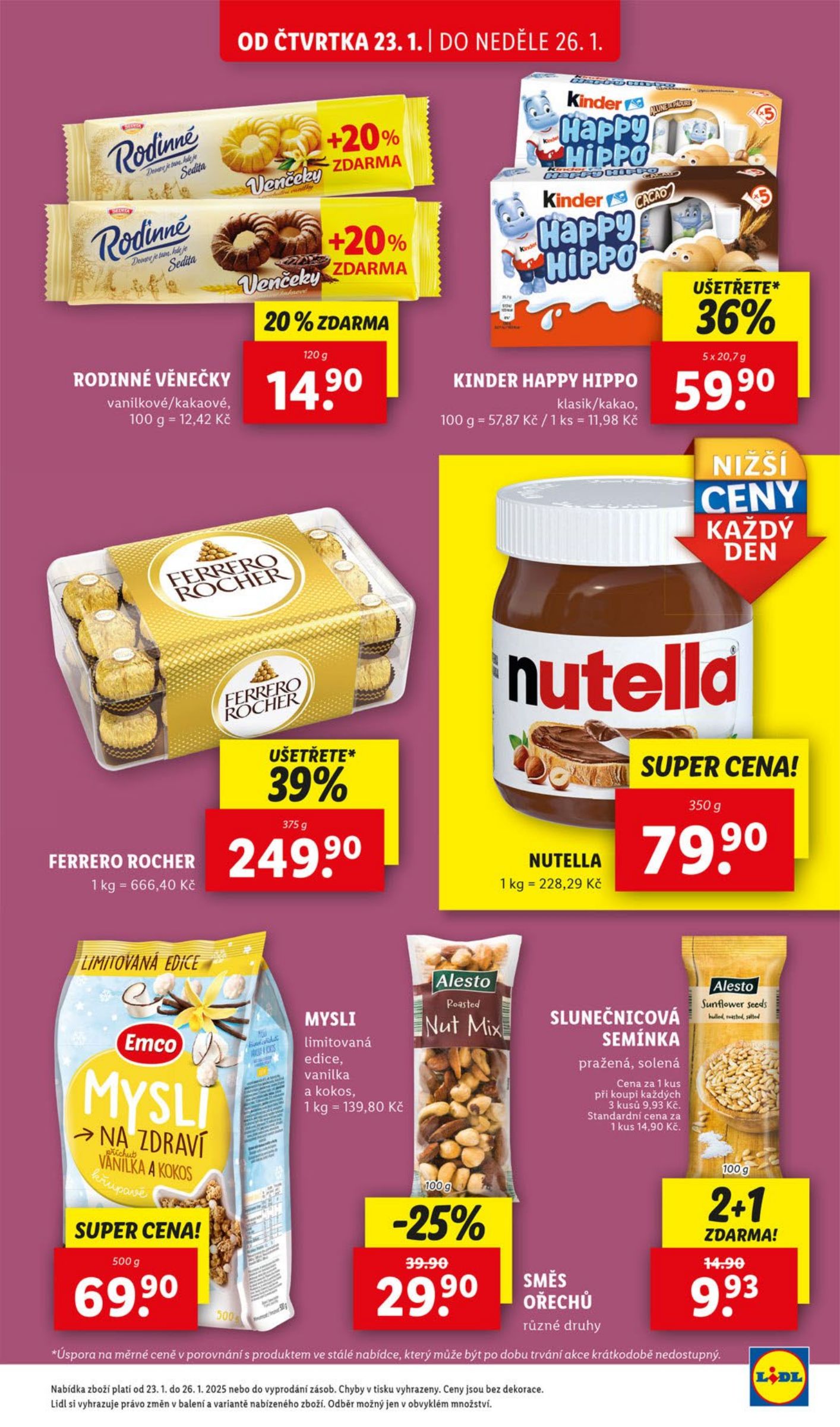 lidl - Leták Lidl od 23.01. do 26.01. - page: 25