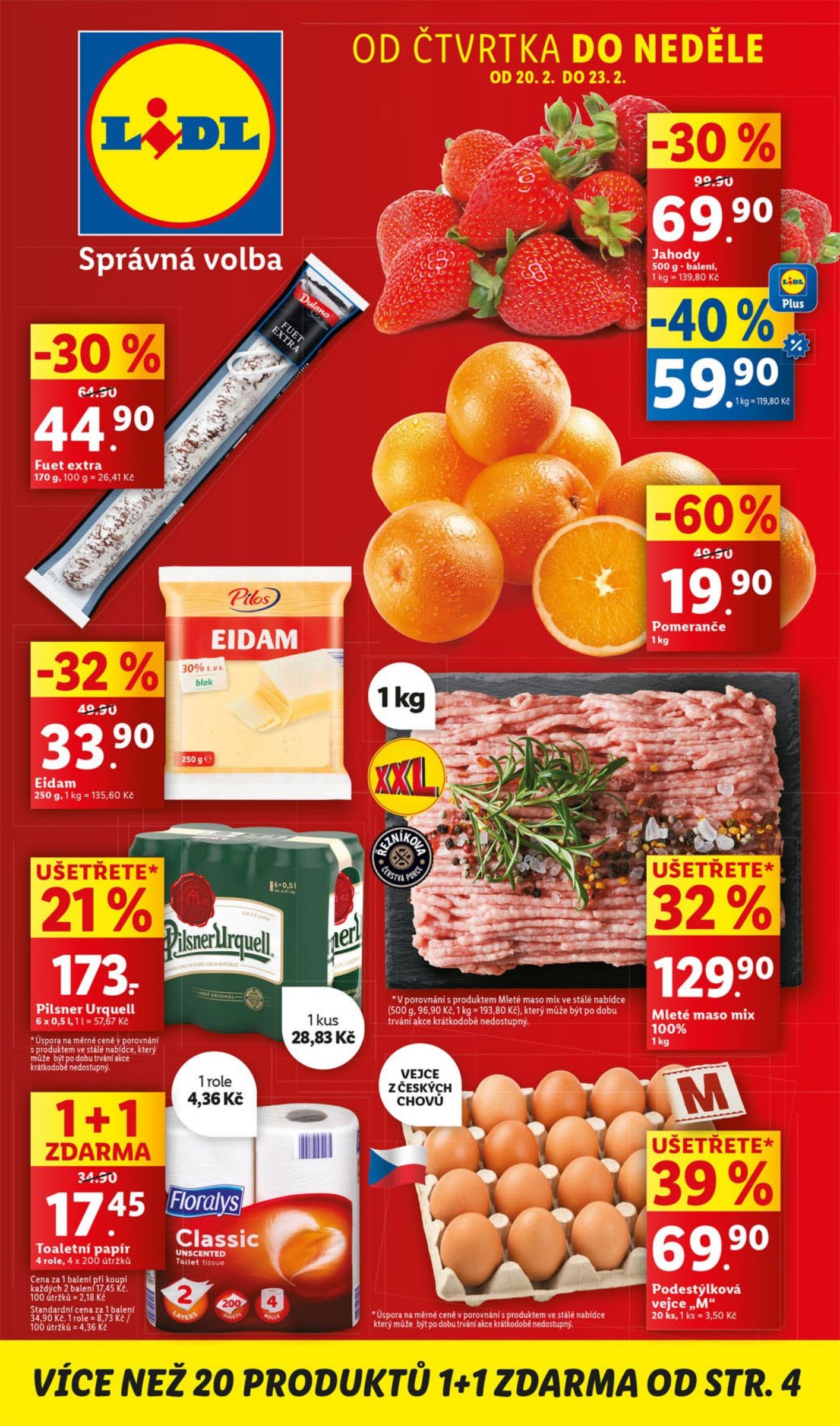 lidl - Leták Lidl od 20.02. do 23.02.