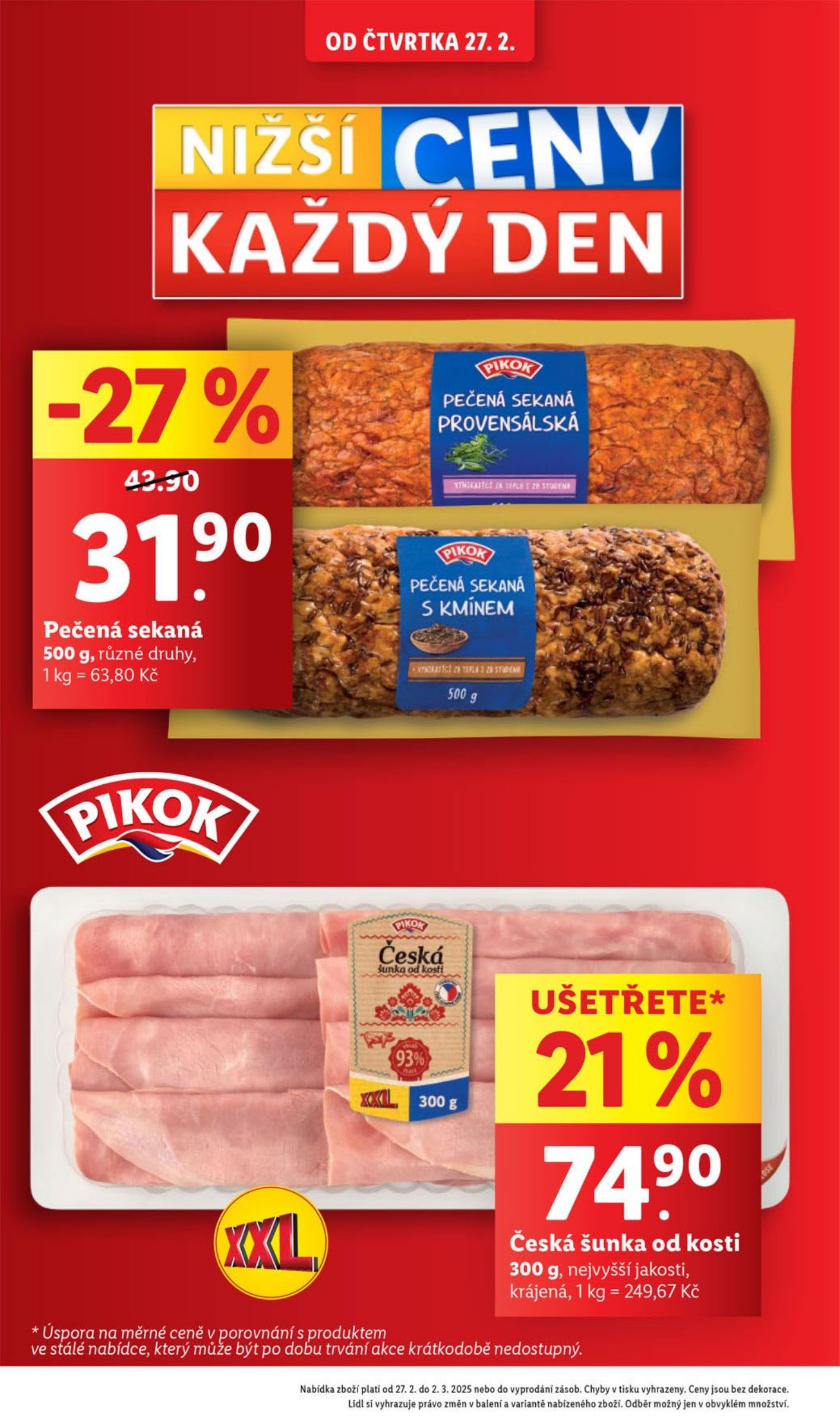 lidl - Leták Lidl - Od čtvrtka od 27.02. do 02.03. - page: 4