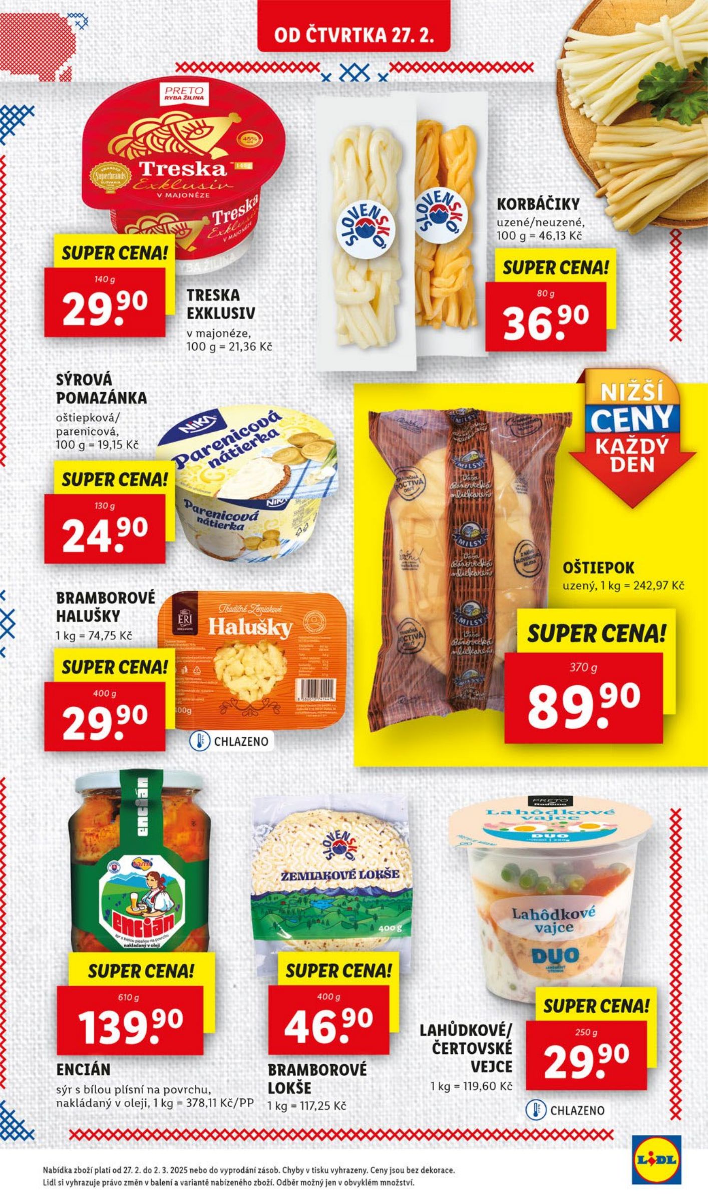 lidl - Leták Lidl - Od čtvrtka od 27.02. do 02.03. - page: 21