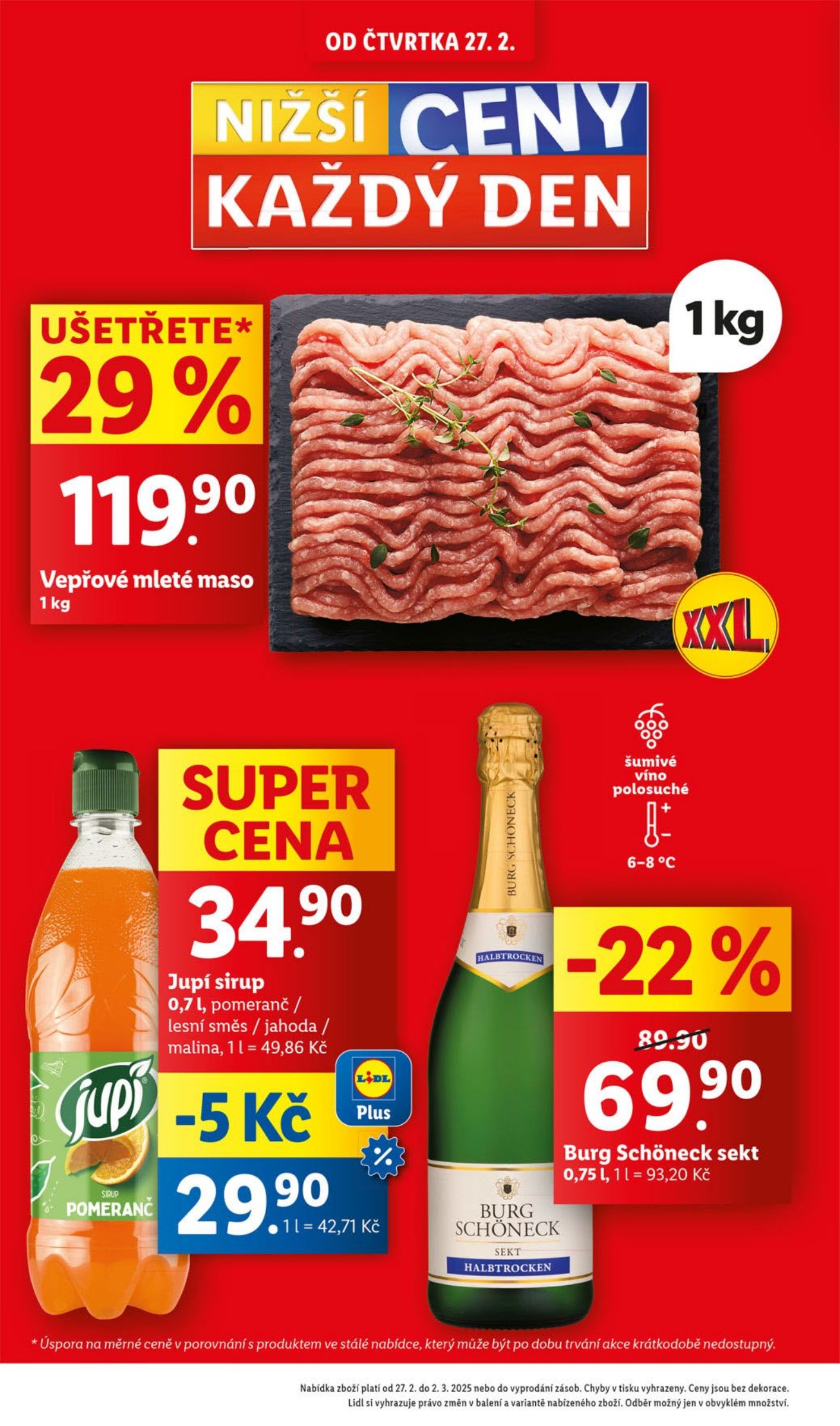 lidl - Leták Lidl - Od čtvrtka od 27.02. do 02.03. - page: 2