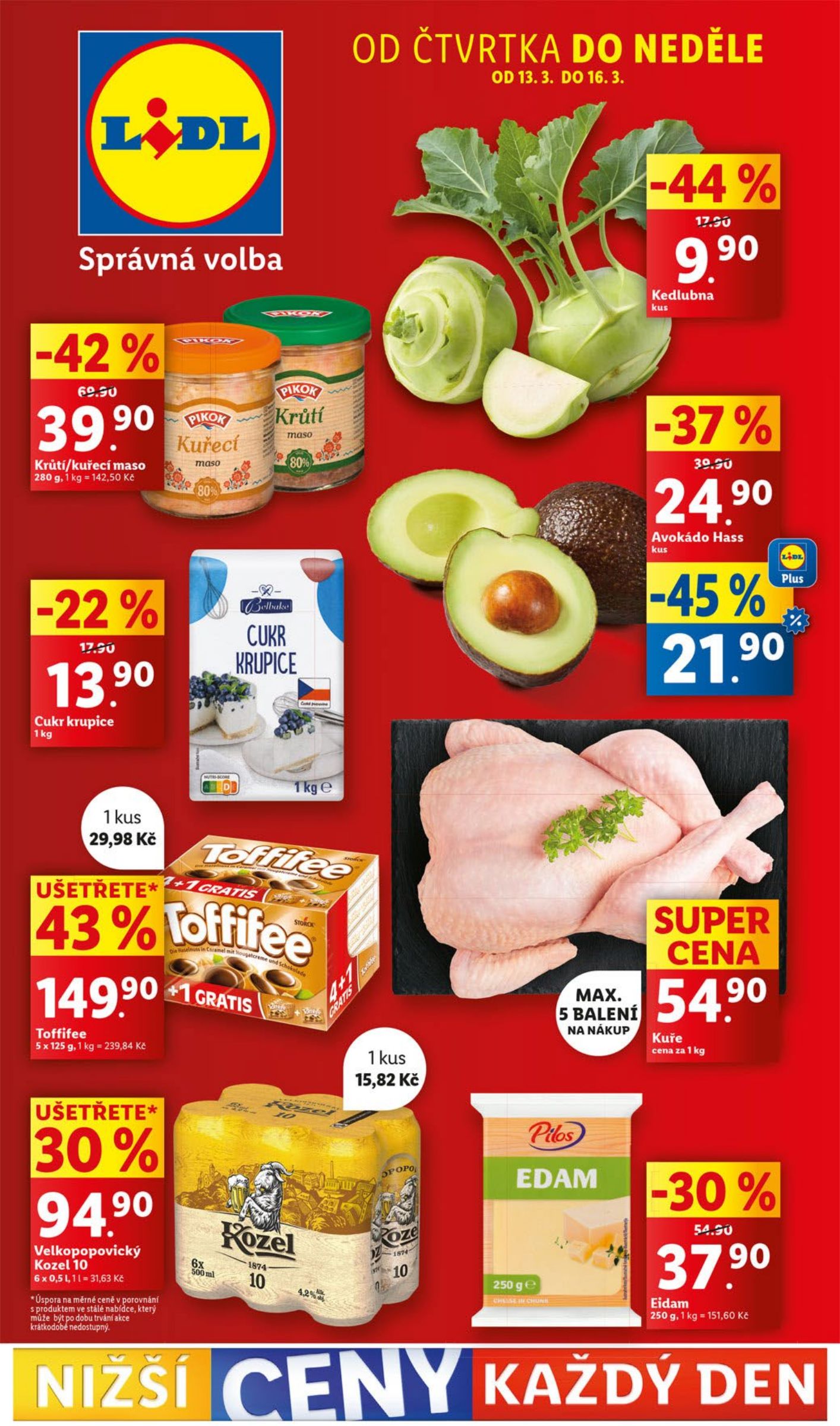 lidl - Leták Lidl od 13.03. do 16.03.