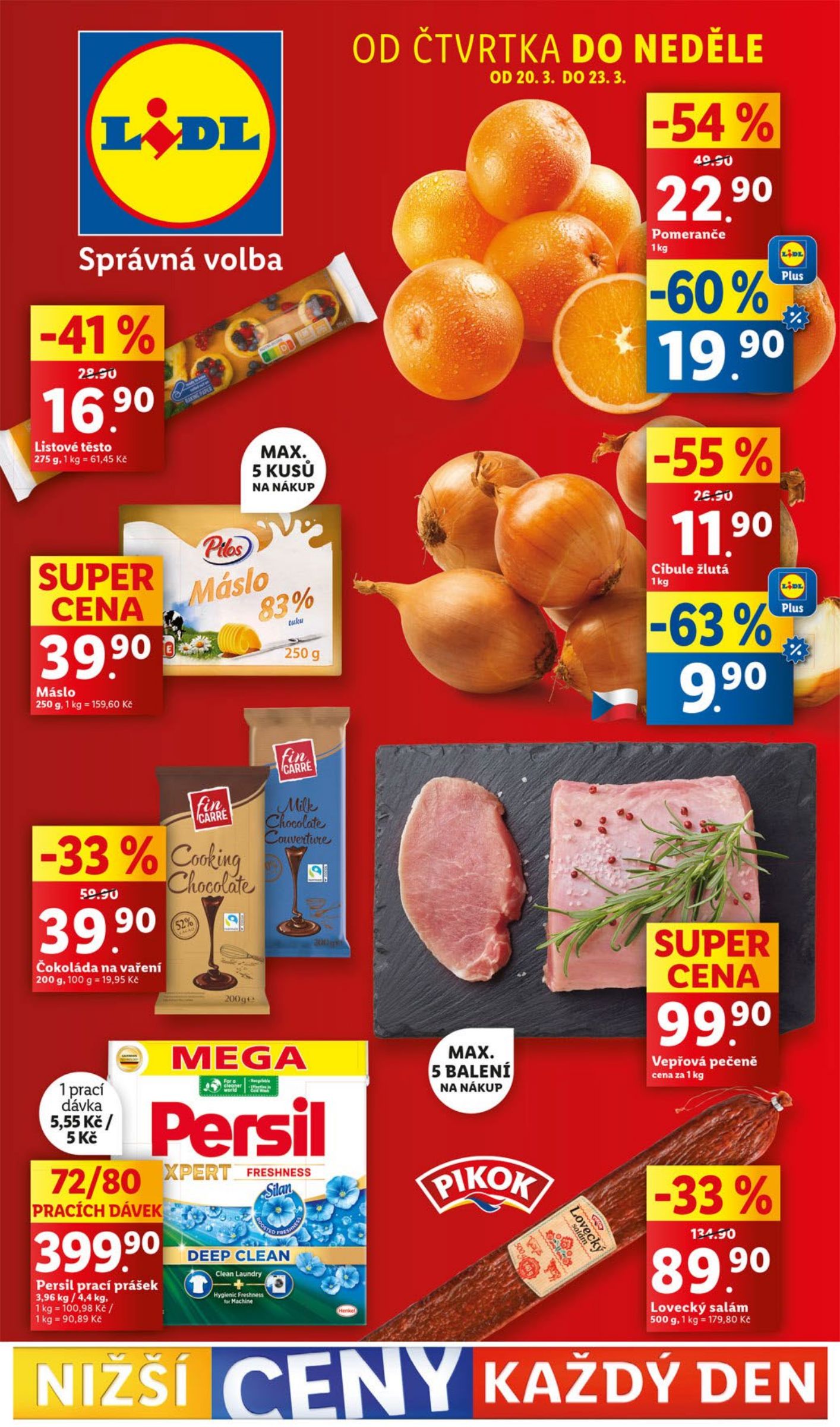 lidl - Leták Lidl od 20.03. do 23.03.