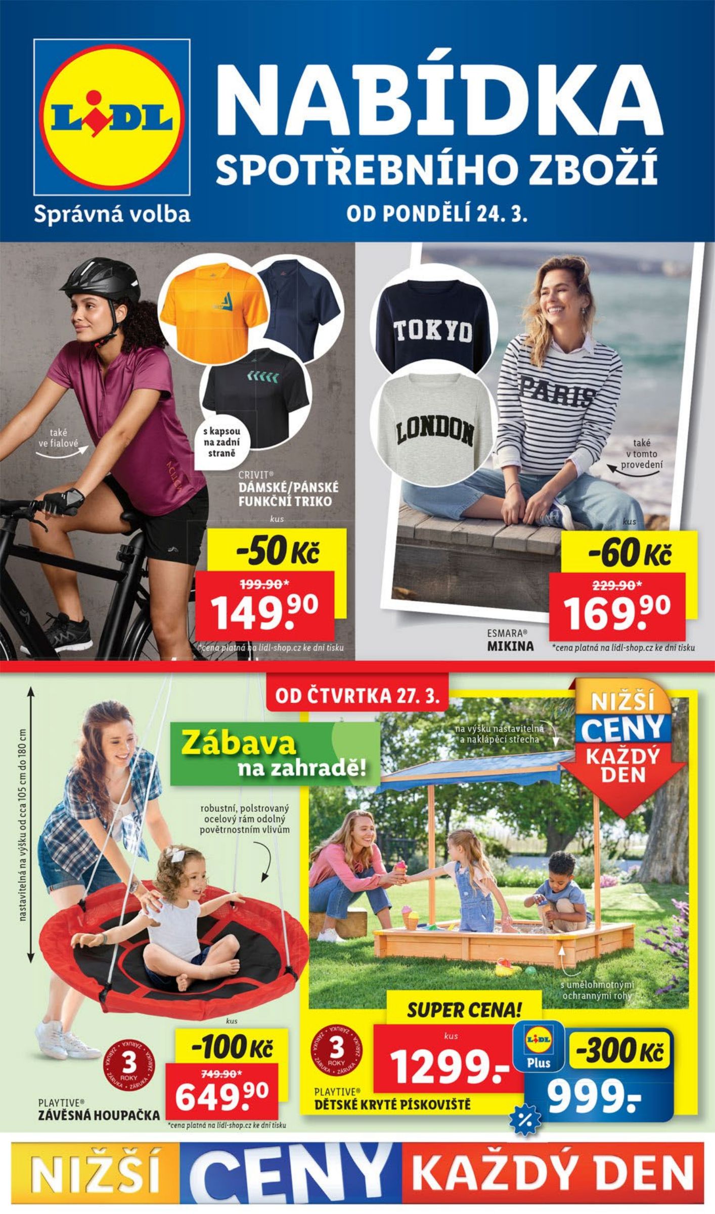 lidl - Leták Lidl - Spotřební zboží od 24.03. do 30.03.