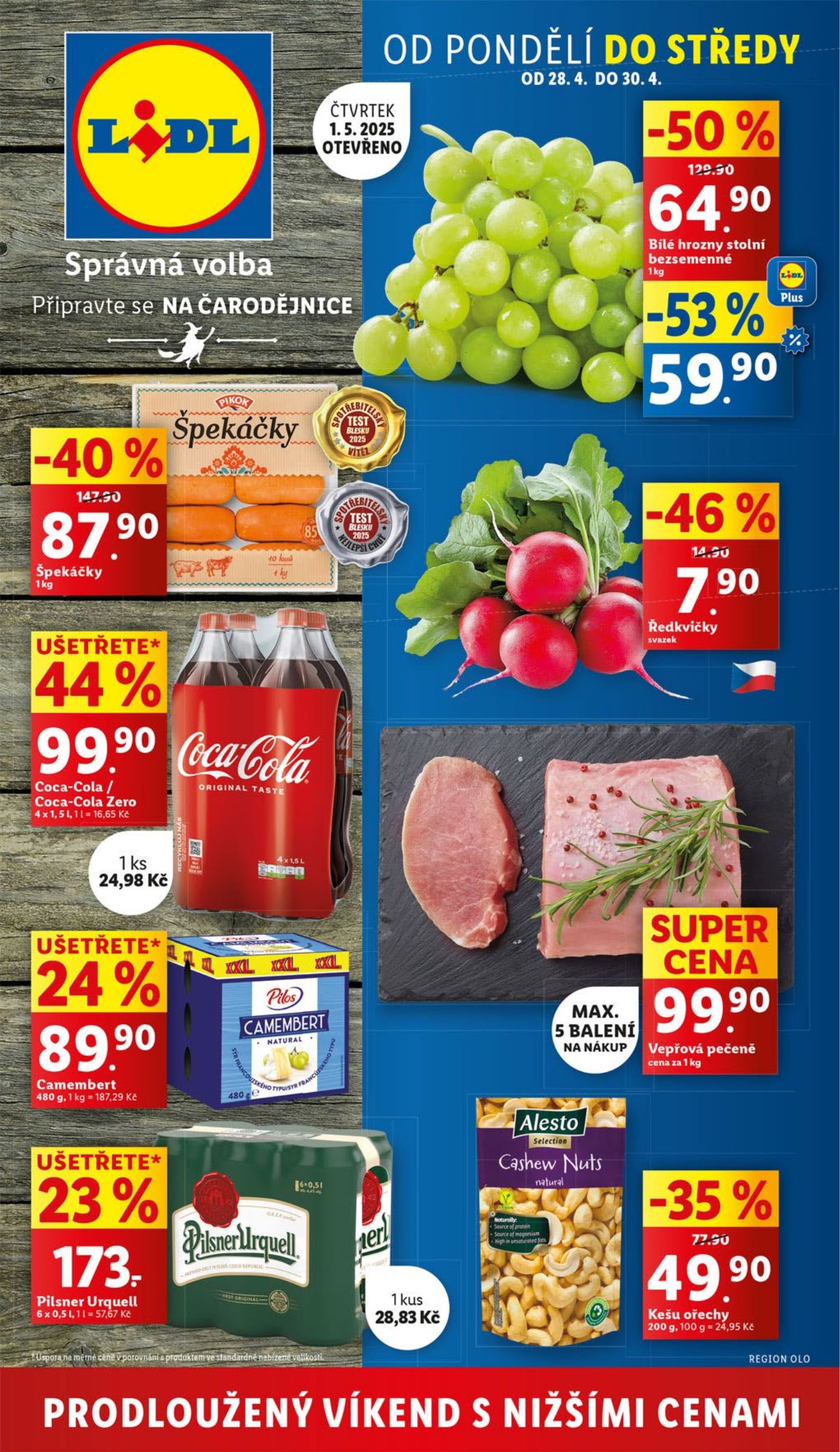 lidl - Leták Lidl od 28.04. do 30.04.