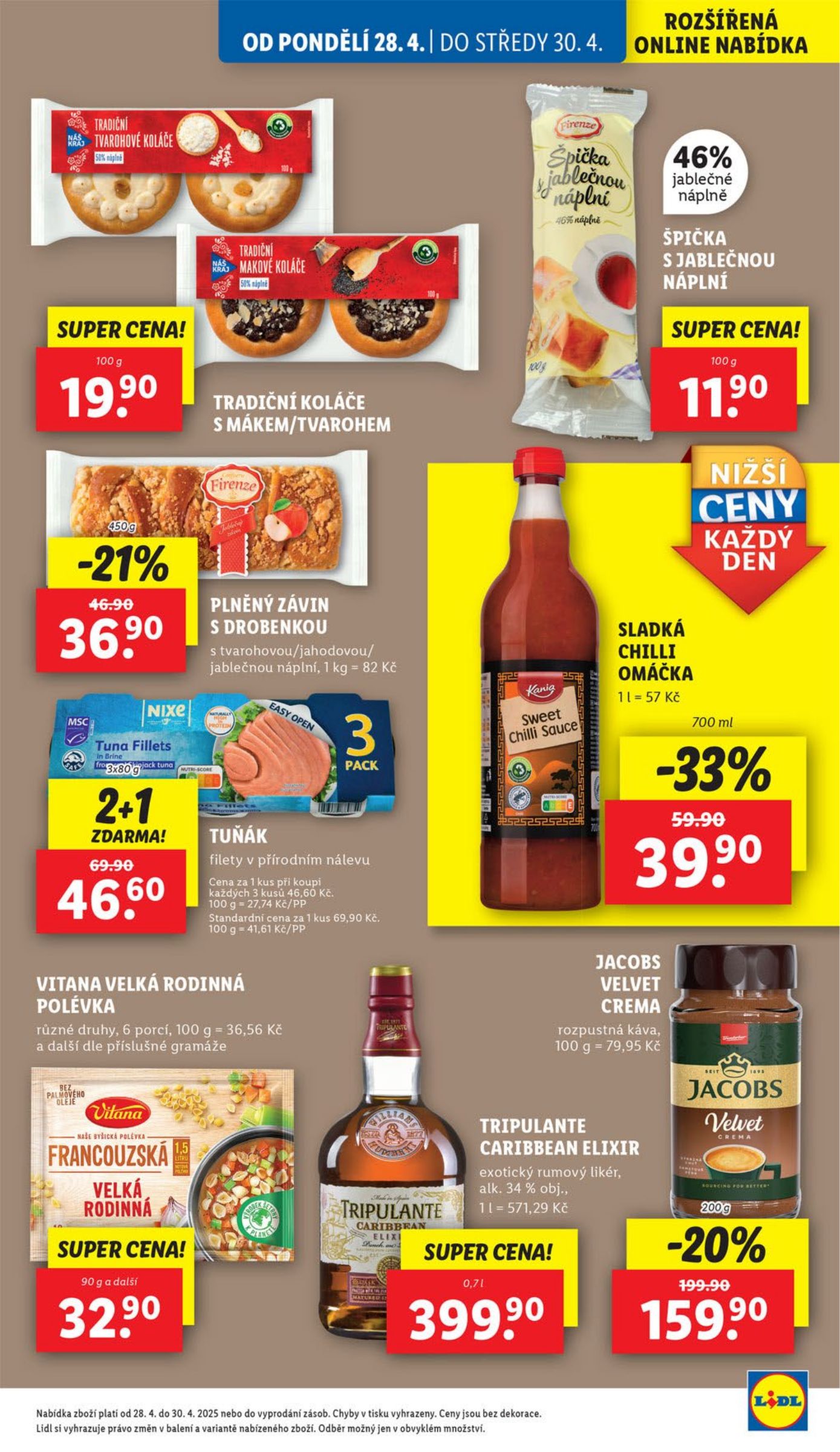 lidl - Leták Lidl od 28.04. do 30.04. - page: 29 lidl - Leták Lidl od 28.04. do 30.04. - page: 29