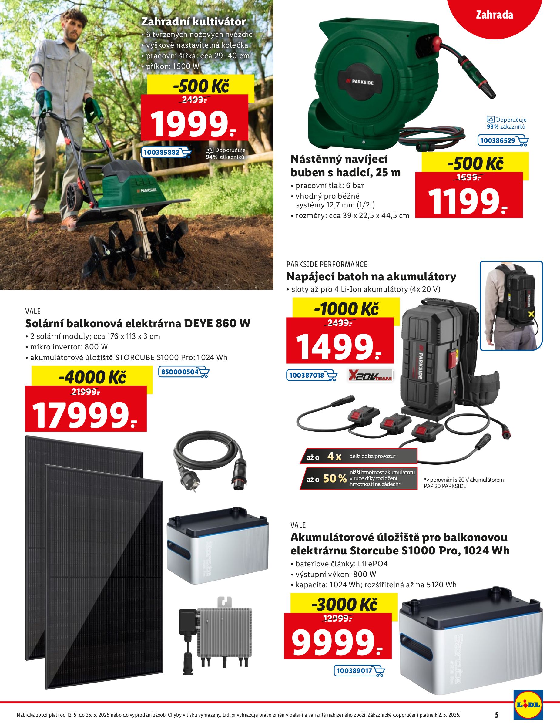lidl - Leták Lidl-shop.cz od 12.05. do 25.05. - page: 5