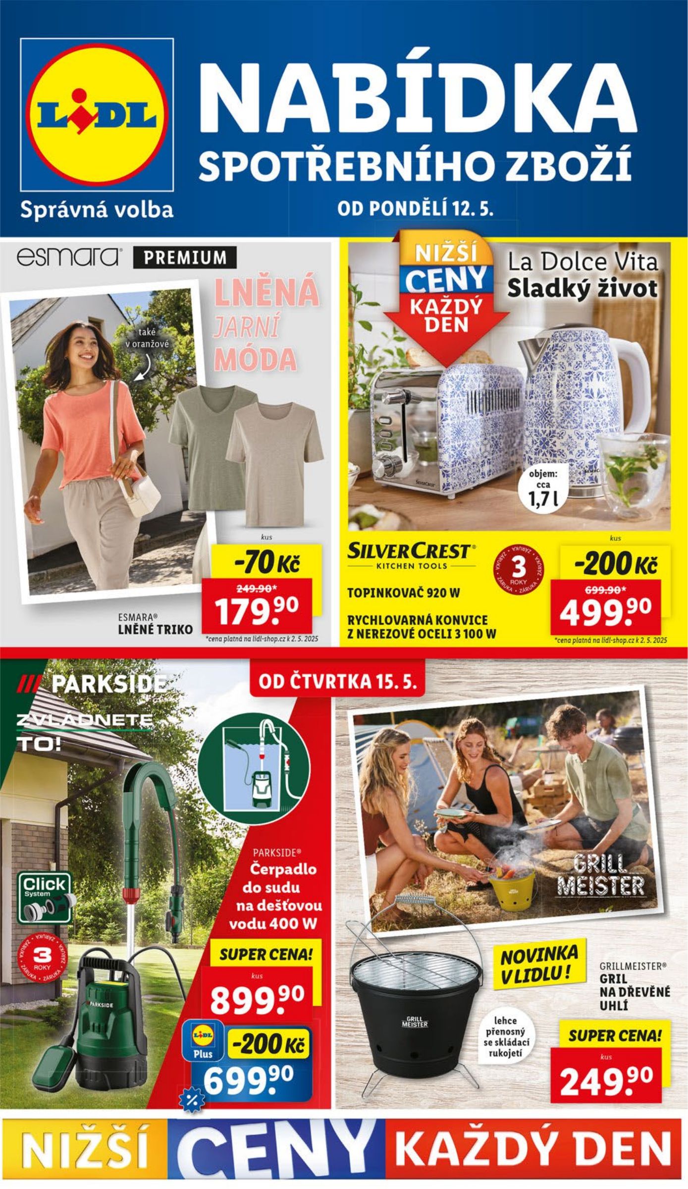 lidl - Leták Lidl - Spotřební zboží od 12.05. do 18.05.
