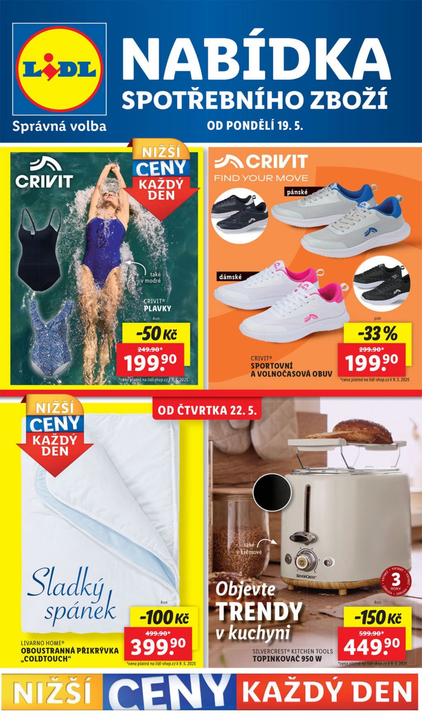 lidl - Leták Lidl - Spotřební zboží od 19.05. do 25.05.