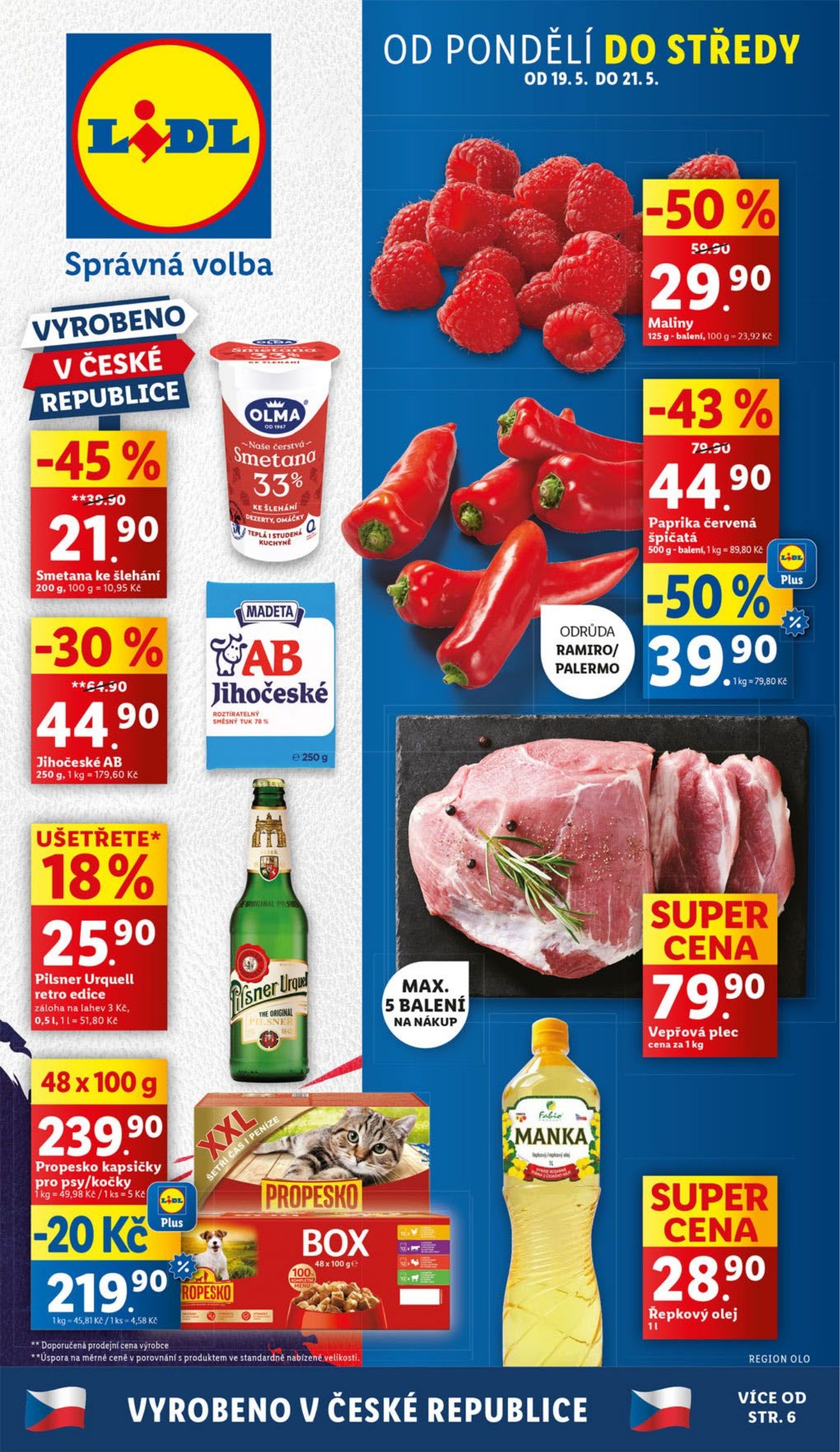 lidl - Leták Lidl od 19.05. do 21.05.