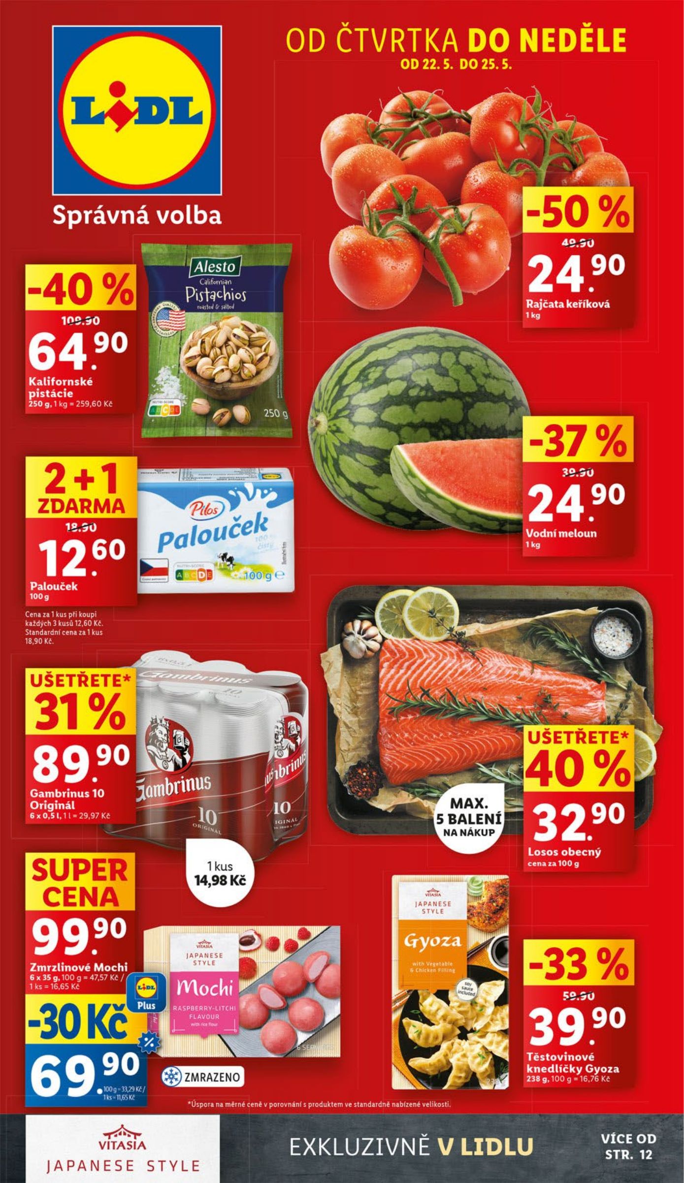 lidl - Leták Lidl od 22.05. do 25.05.