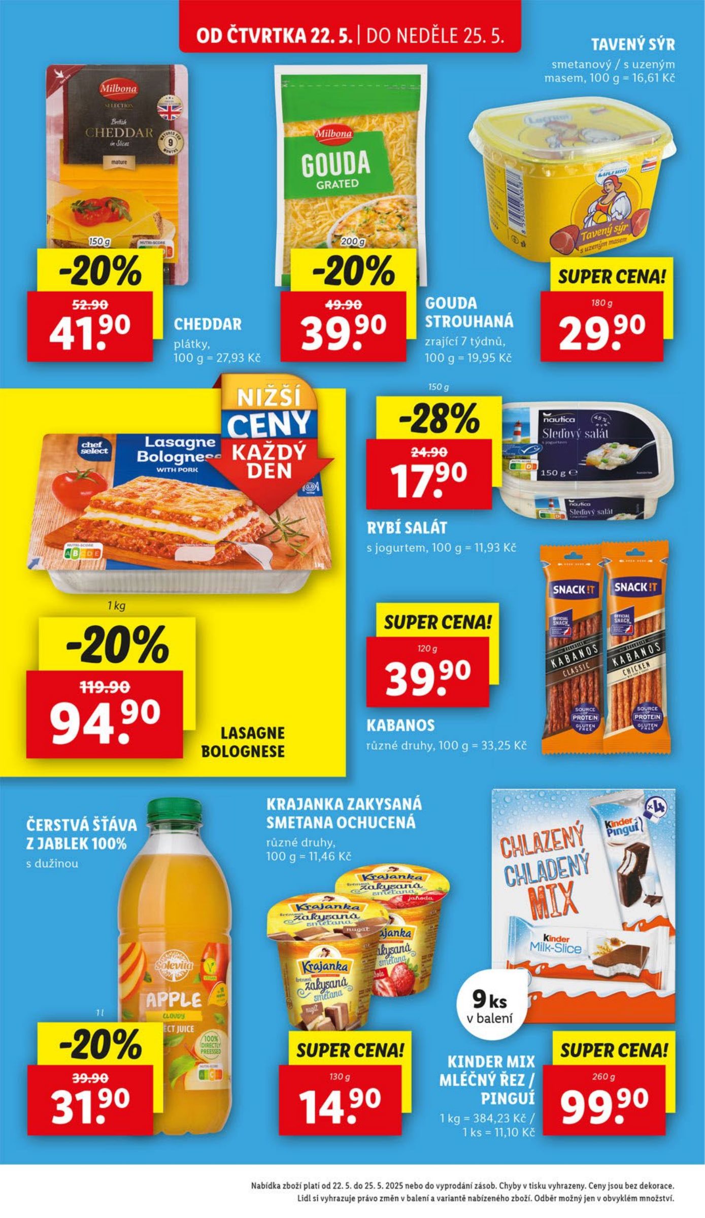 lidl - Leták Lidl od 22.05. do 25.05. - page: 22 lidl - Leták Lidl od 22.05. do 25.05. - page: 22