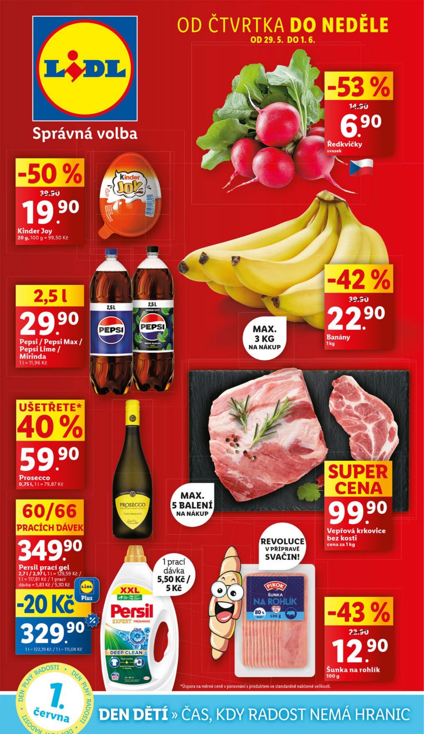 lidl - Leták Lidl od 29.05. do 01.06.