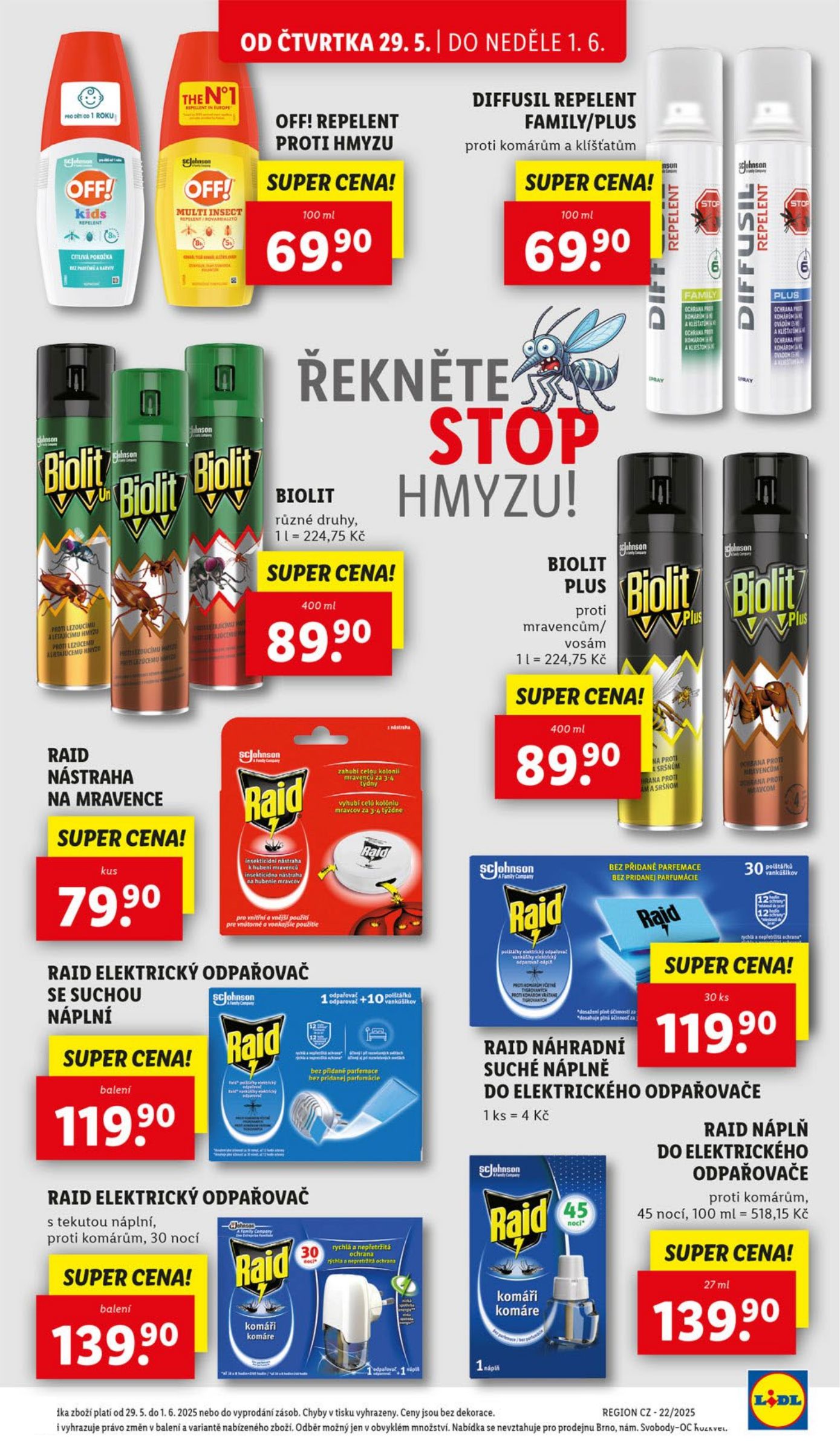 lidl - Leták Lidl - Spotřební zboží od 26.05. do 01.06. - page: 22