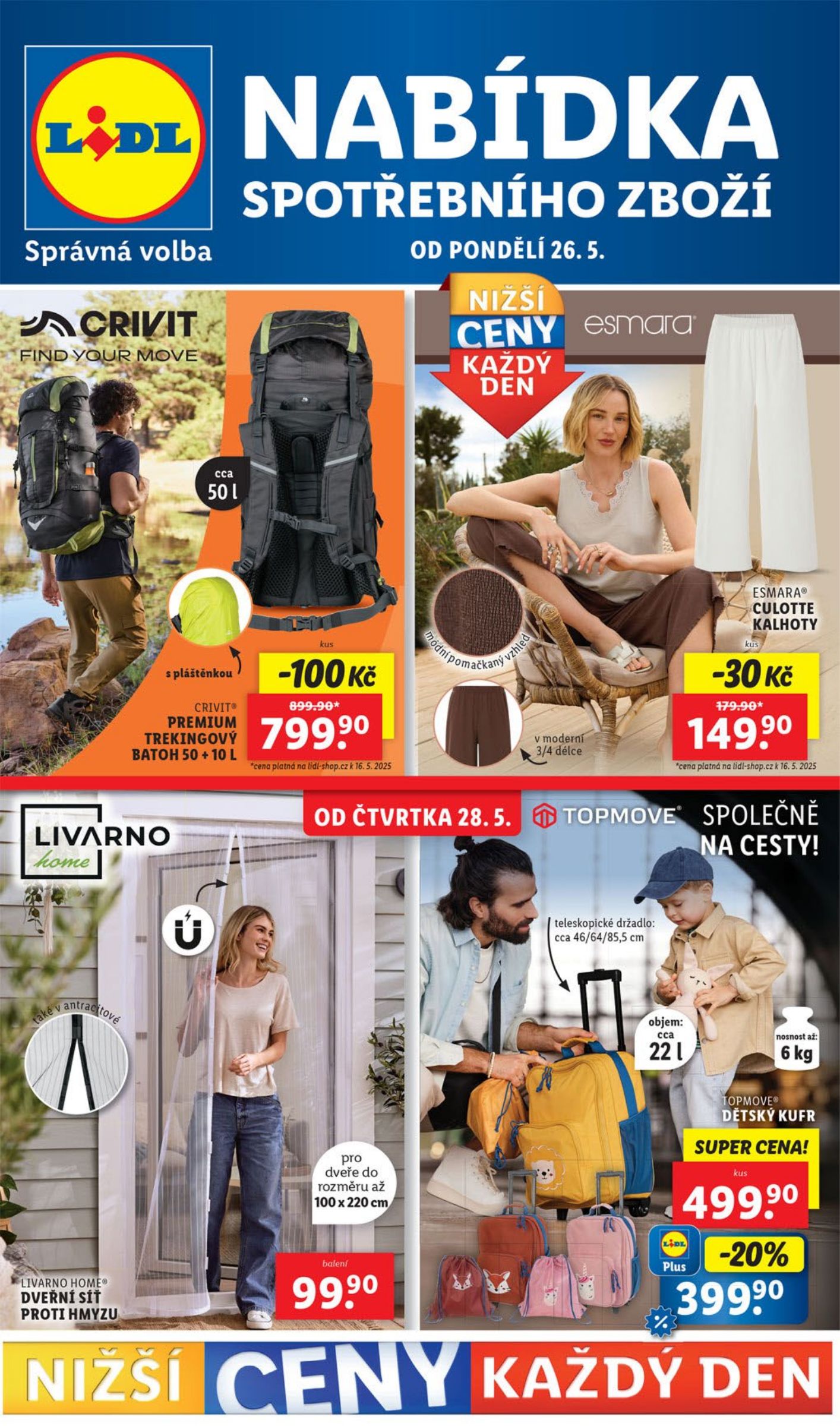 lidl - Leták Lidl - Spotřební zboží od 26.05. do 01.06.