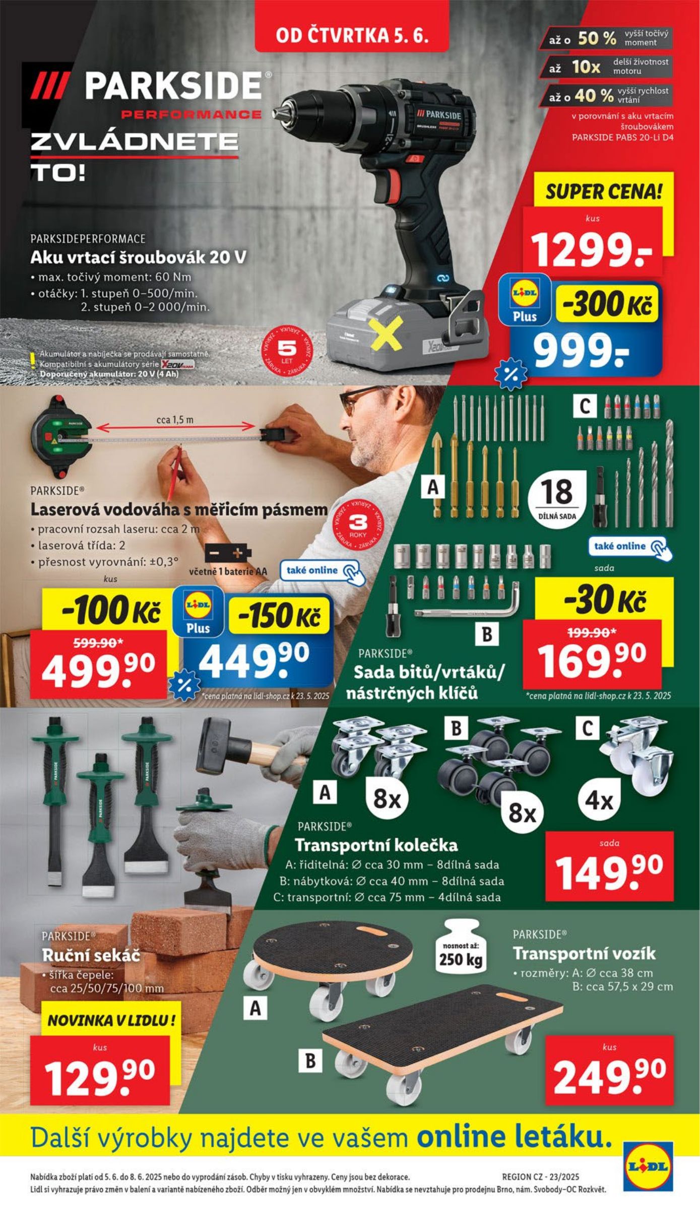 lidl - Leták Lidl - Spotřební zboží od 02.06. do 08.06. - page: 23