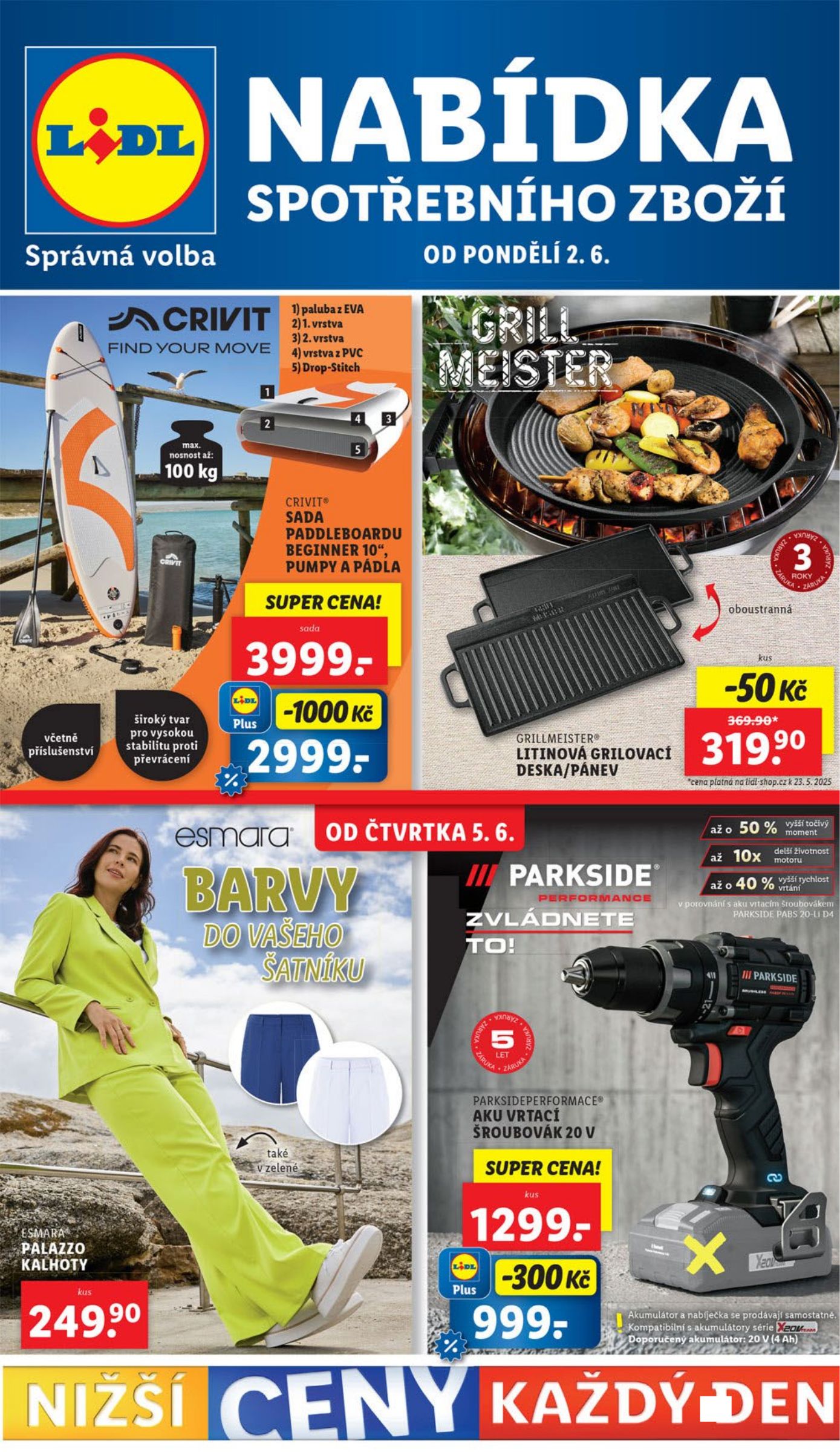 lidl - Leták Lidl - Spotřební zboží od 02.06. do 08.06.